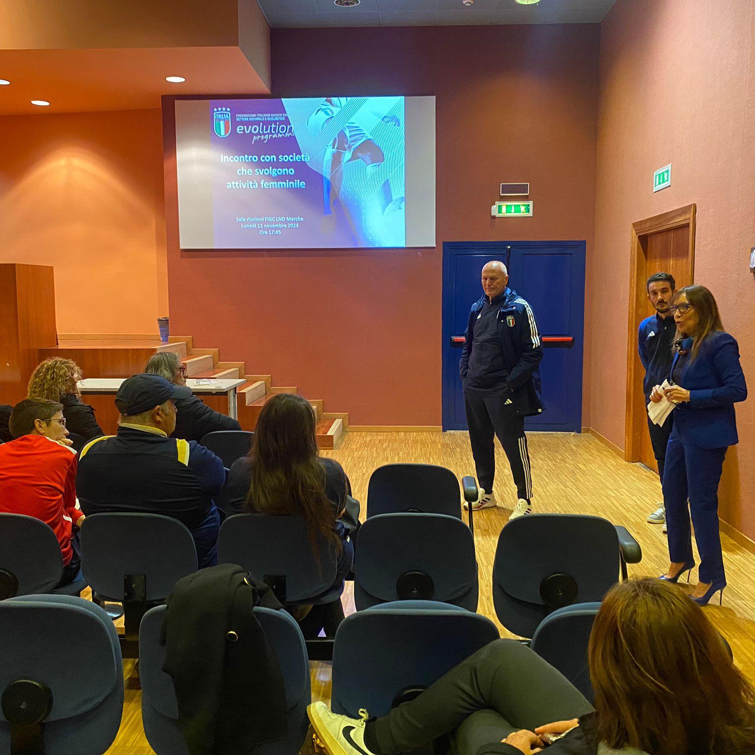 Riunione Società che svolgono attività di calcio femminile