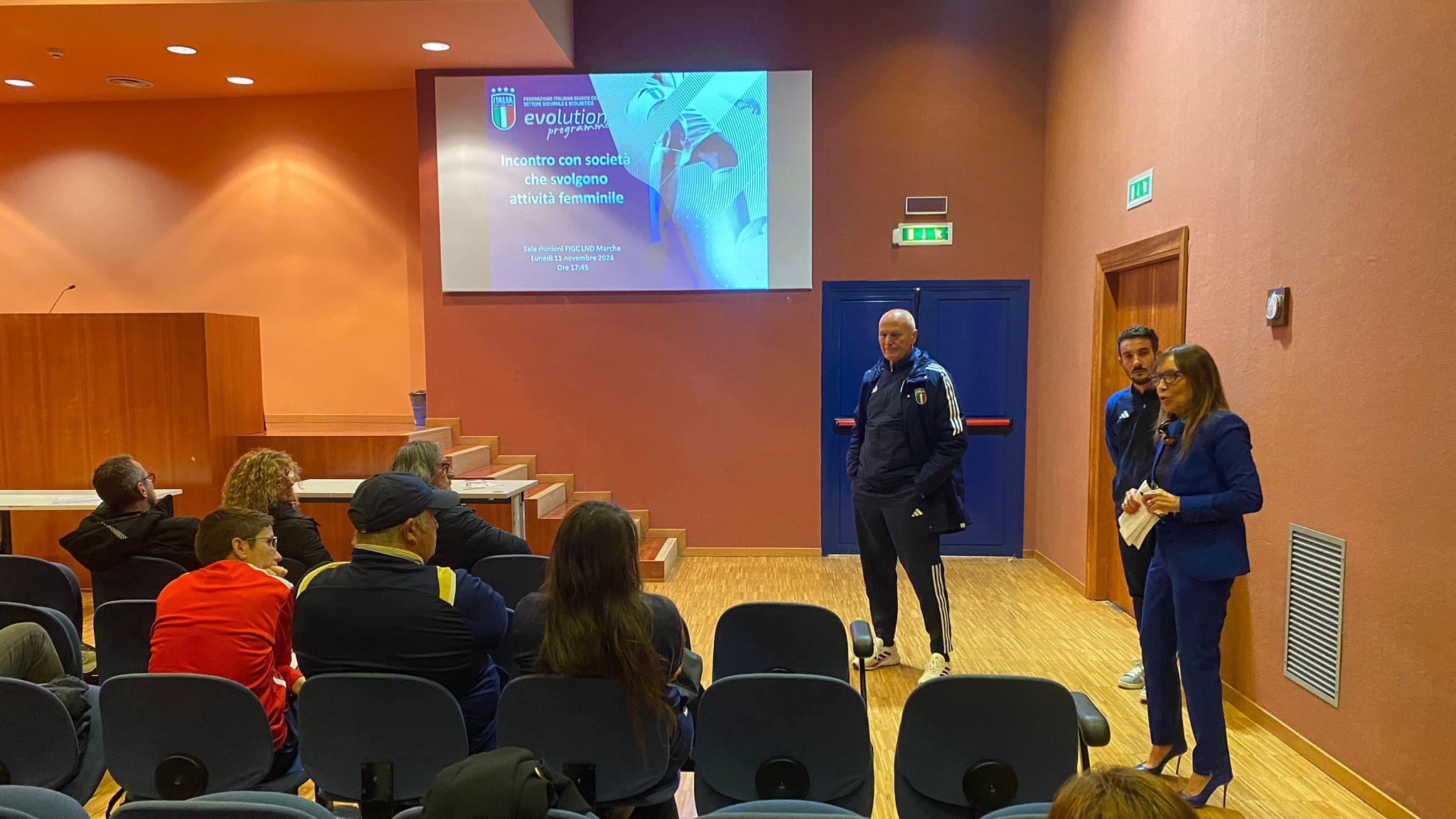 Riunione Società che svolgono attività di calcio femminile