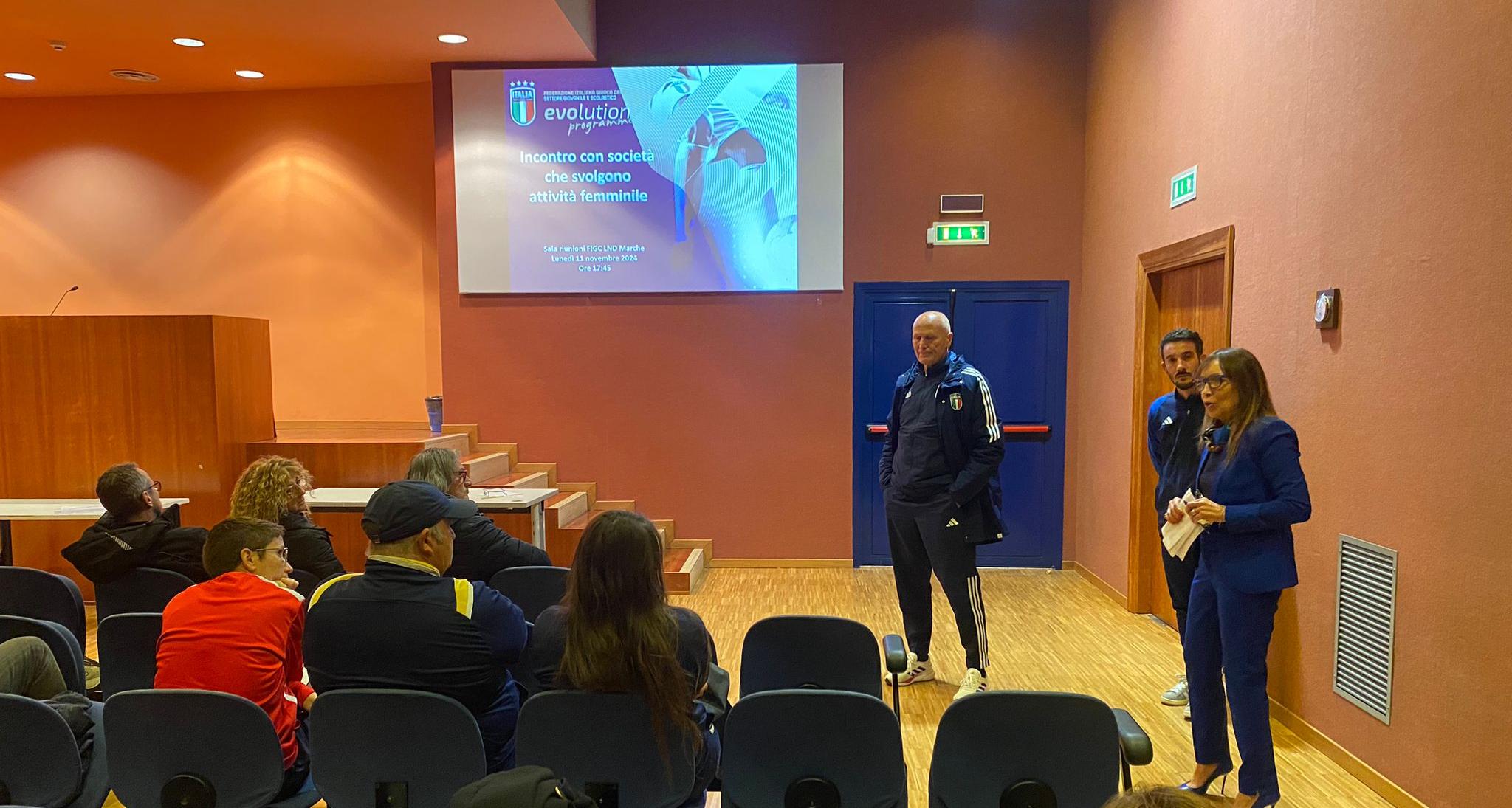 Riunione Società che svolgono attività di calcio femminile