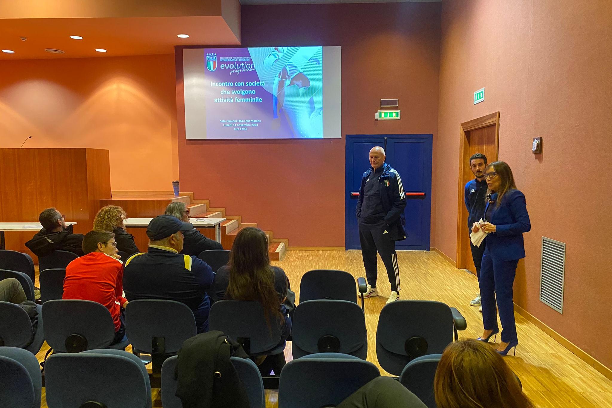 Riunione Società che svolgono attività di calcio femminile