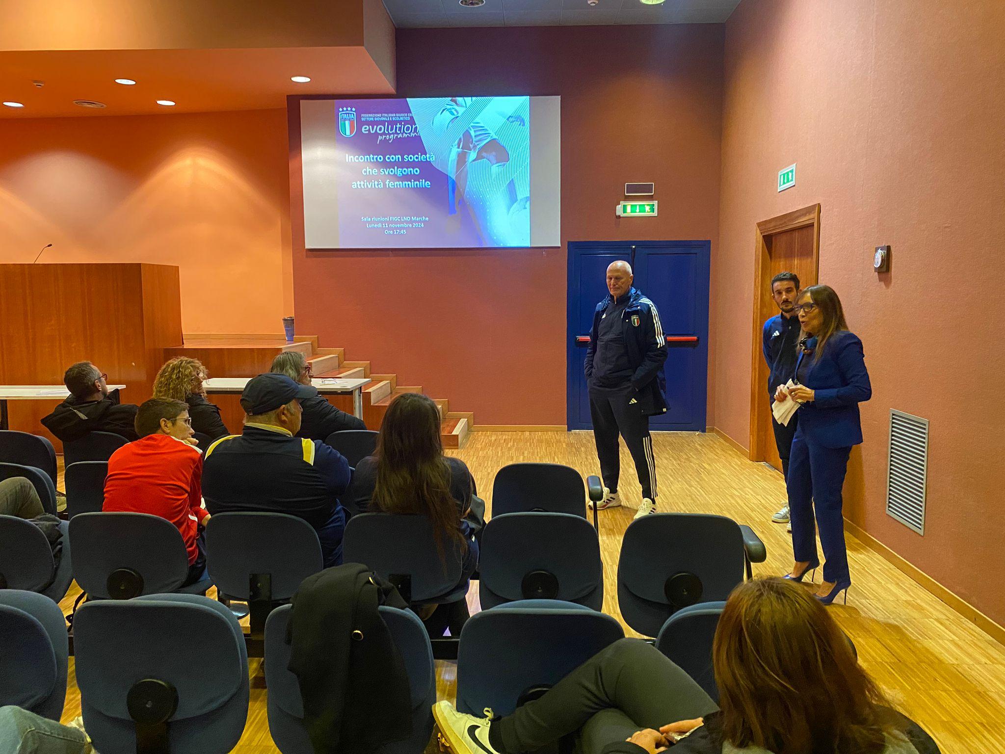 Riunione Società che svolgono attività di calcio femminile