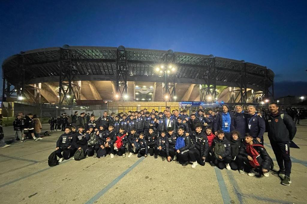 EMOZIONE AZZURRA PER I GIOVANI CALCIATORI MOLISANI
