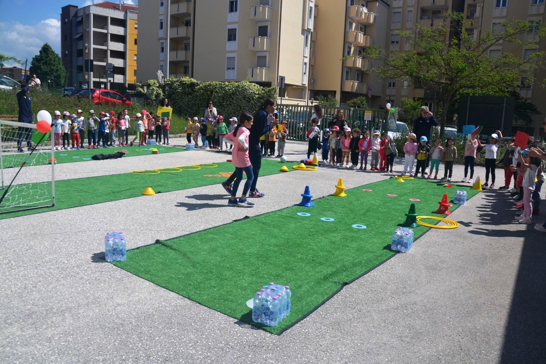 1,2…calcia, festa finale per i bambini della scuola dell’infanzia Di Zinno di Campobasso