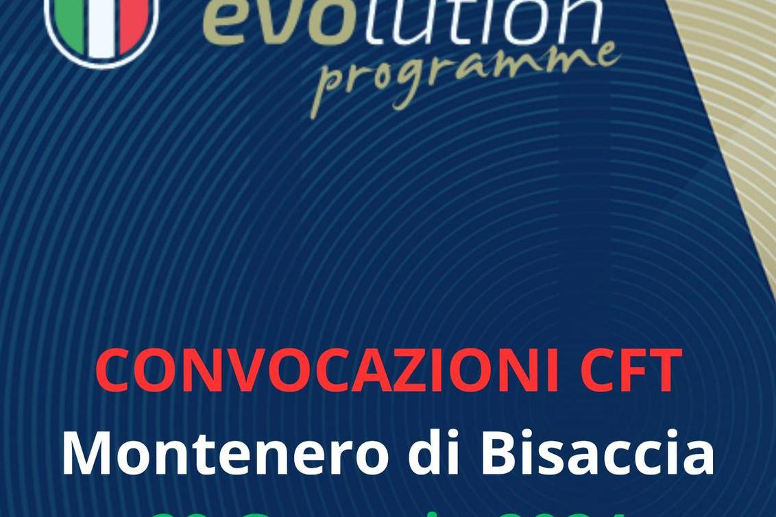 CFT, LE CONVOCAZIONI DI LUNEDI' 29 GENNAIO 2024 A MONTENERO DI BISACCIA