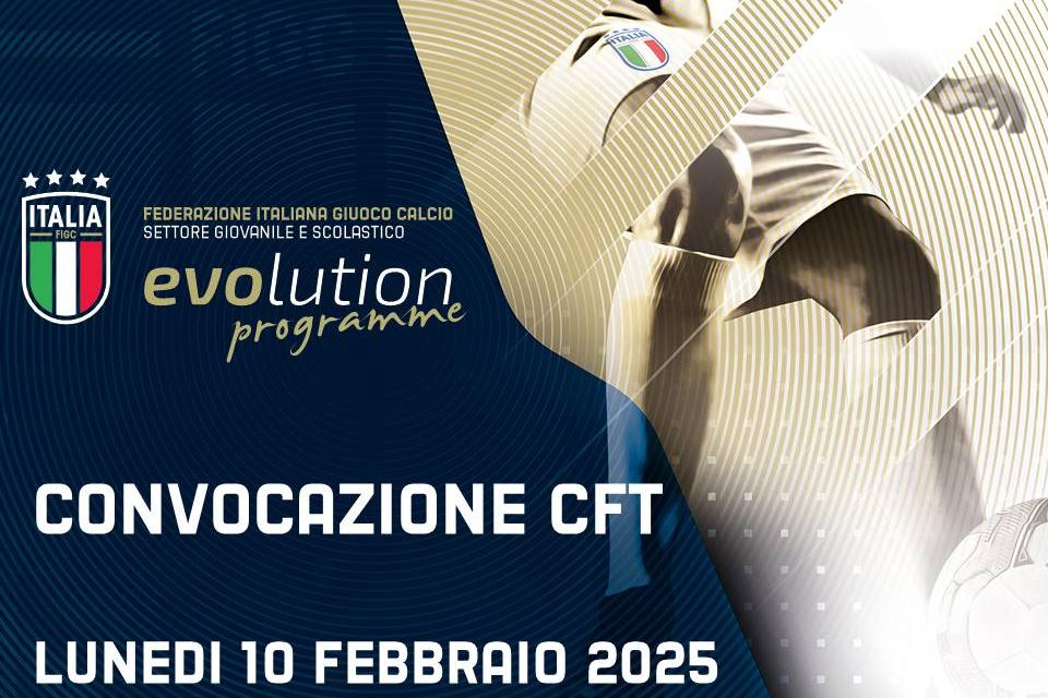 Convocazione Centro Federale Territoriale di Montenero di Bisaccia (CB) - Lunedì 10 Febbraio 2025