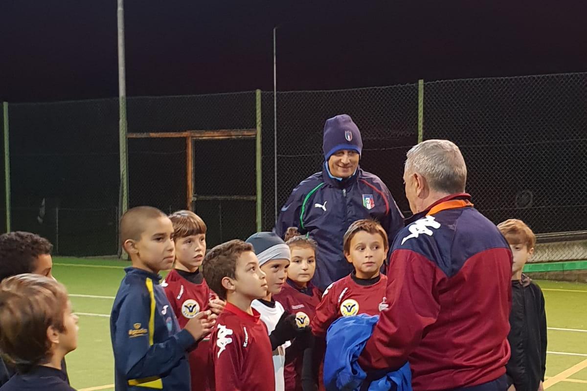 La visita del referente Figc alla società Tre Valli
