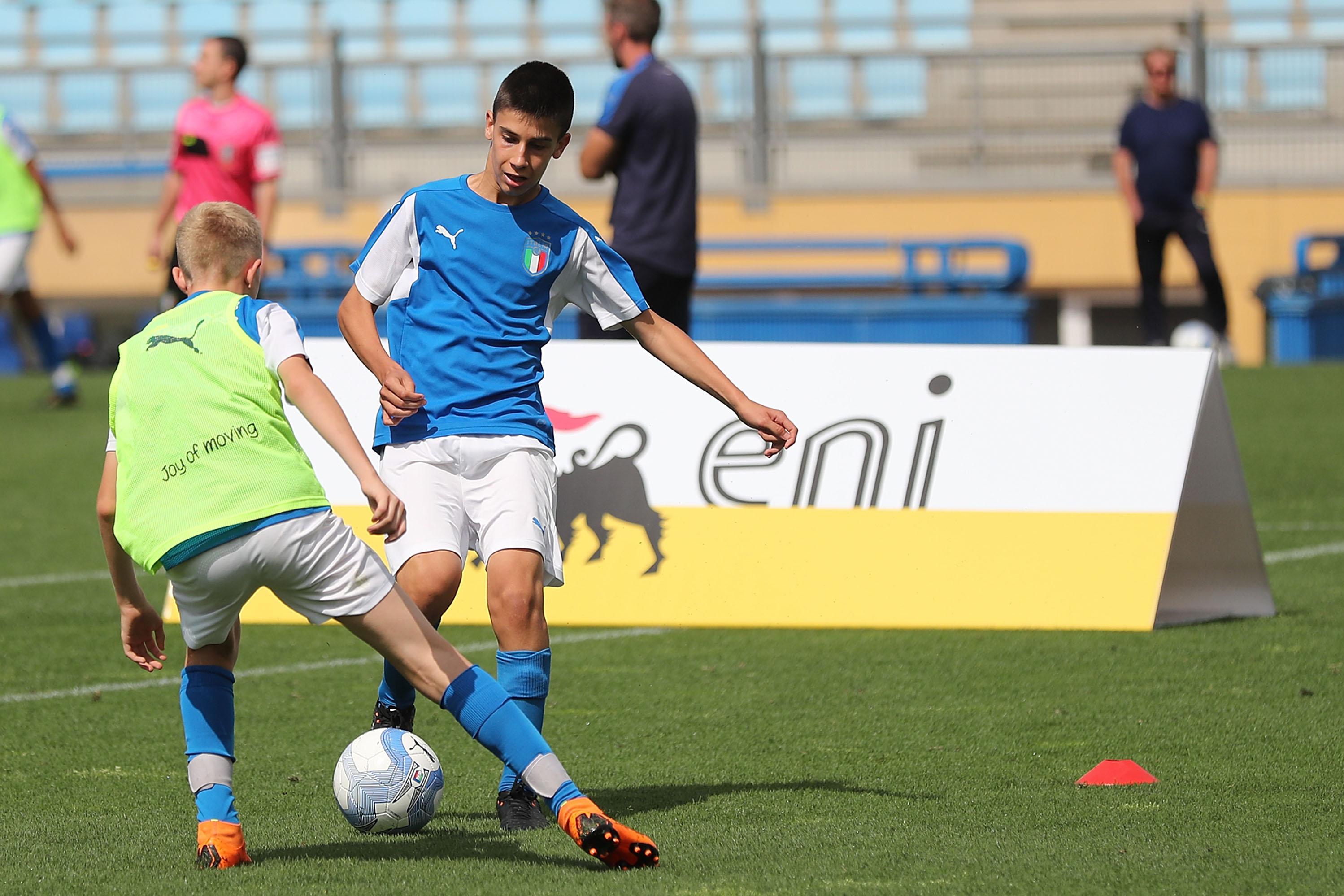 FLORENCE, ITALY - JUNE 10: General view during the CFT Tournament Final at Centro Tecnico Federale di Coverciano on June 10, 2018 in Florence, Italy. (Photo by Gabriele Maltinti/Getty Images)