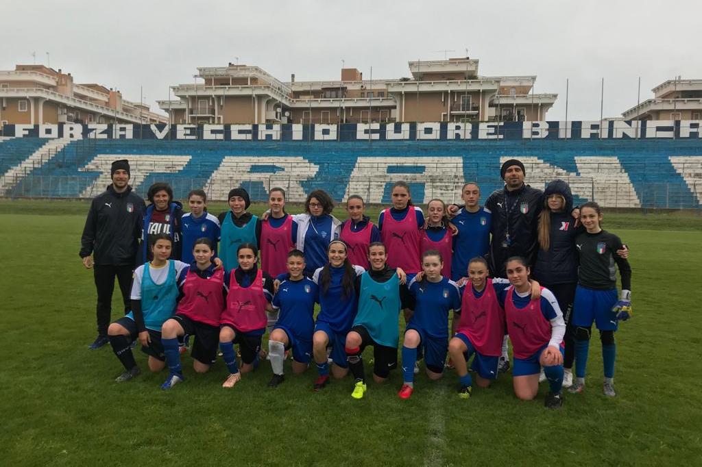 Under15 Femminile - Selezione Territoriale Puglia e Basilicata: A Trani svolta la seduta di allenamento