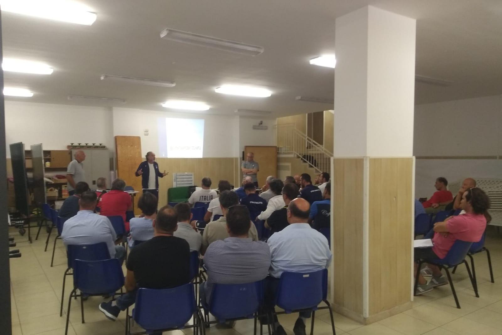 Andria, Attività di Base: riunione tecnico informativa con i delegati provinciali BAT