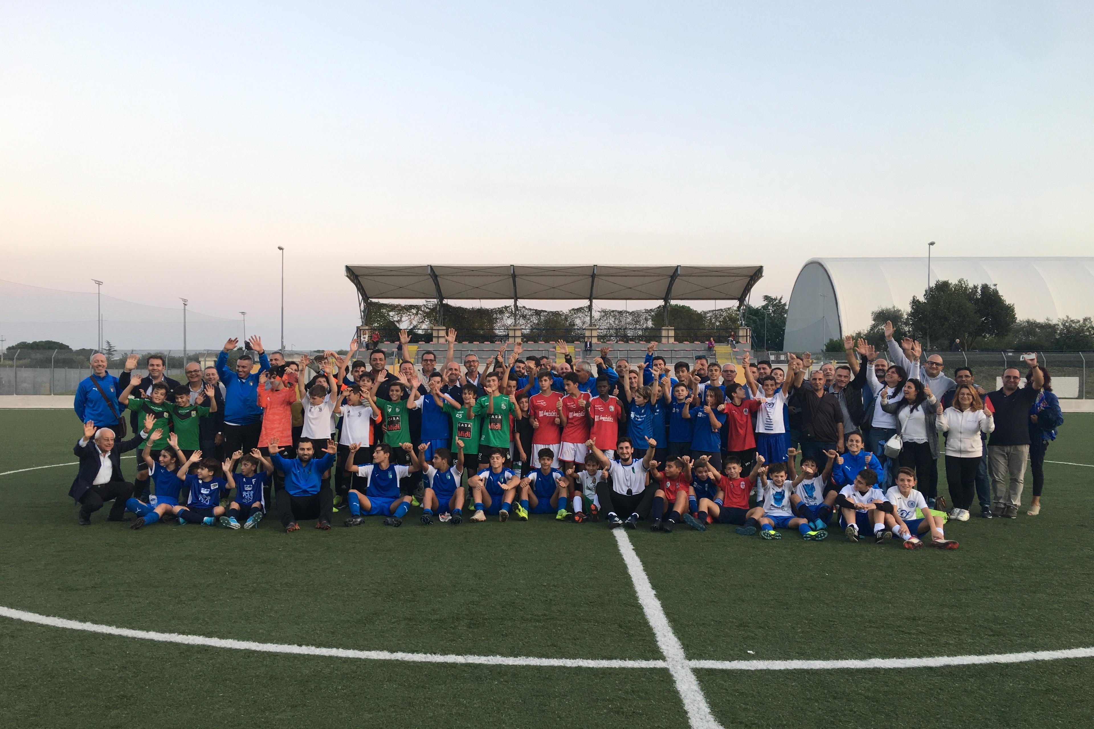 Grande partecipazione ed entusiasmo al primo allenamento nei CFT Puglia