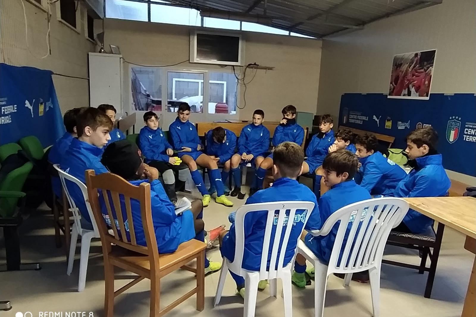 Allenamento e laboratorio nei CFT Puglia con lo staff tecnico e medico