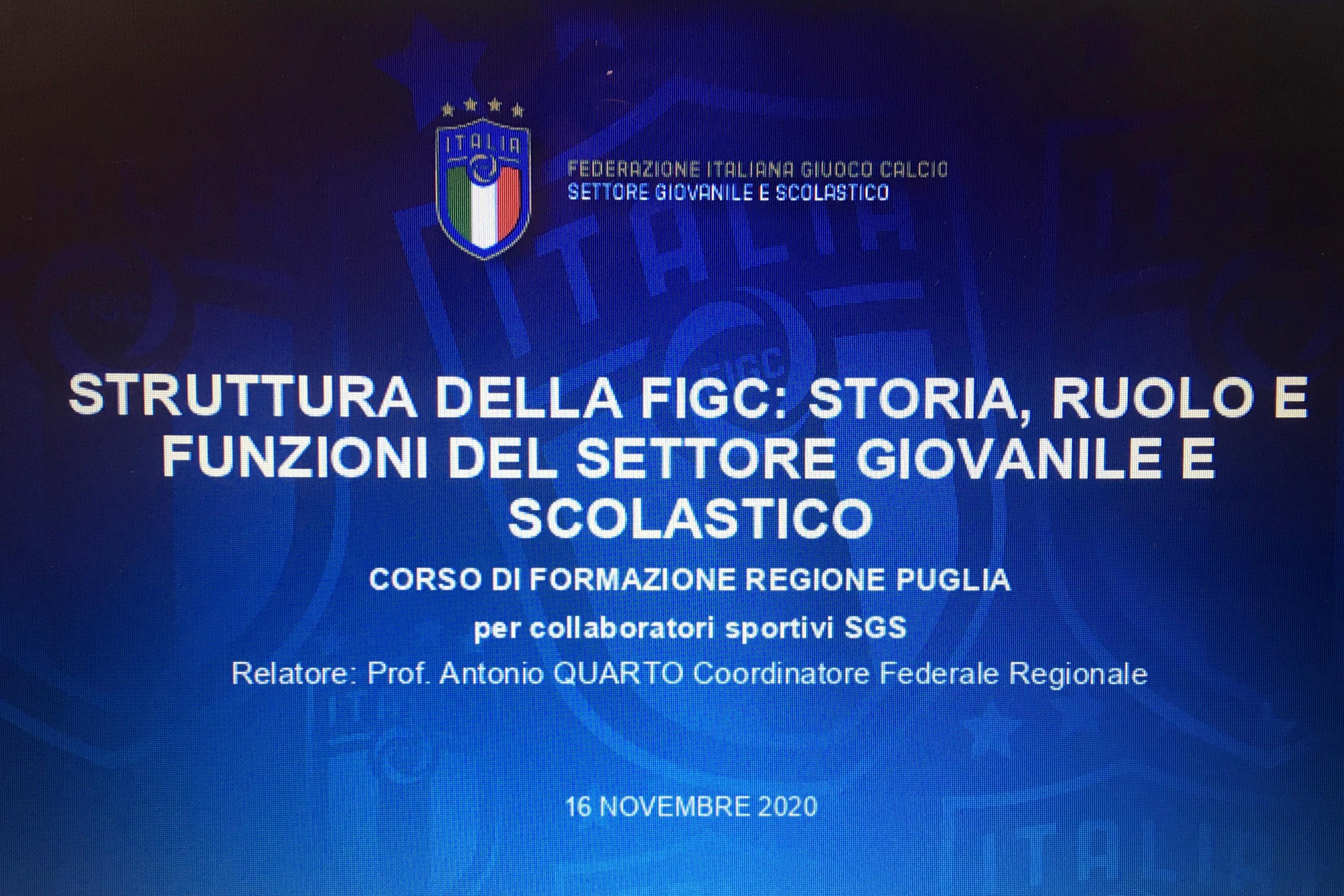 SGS Academy Puglia: al via il corso on-line di formazione interna per tutti i collaboratori