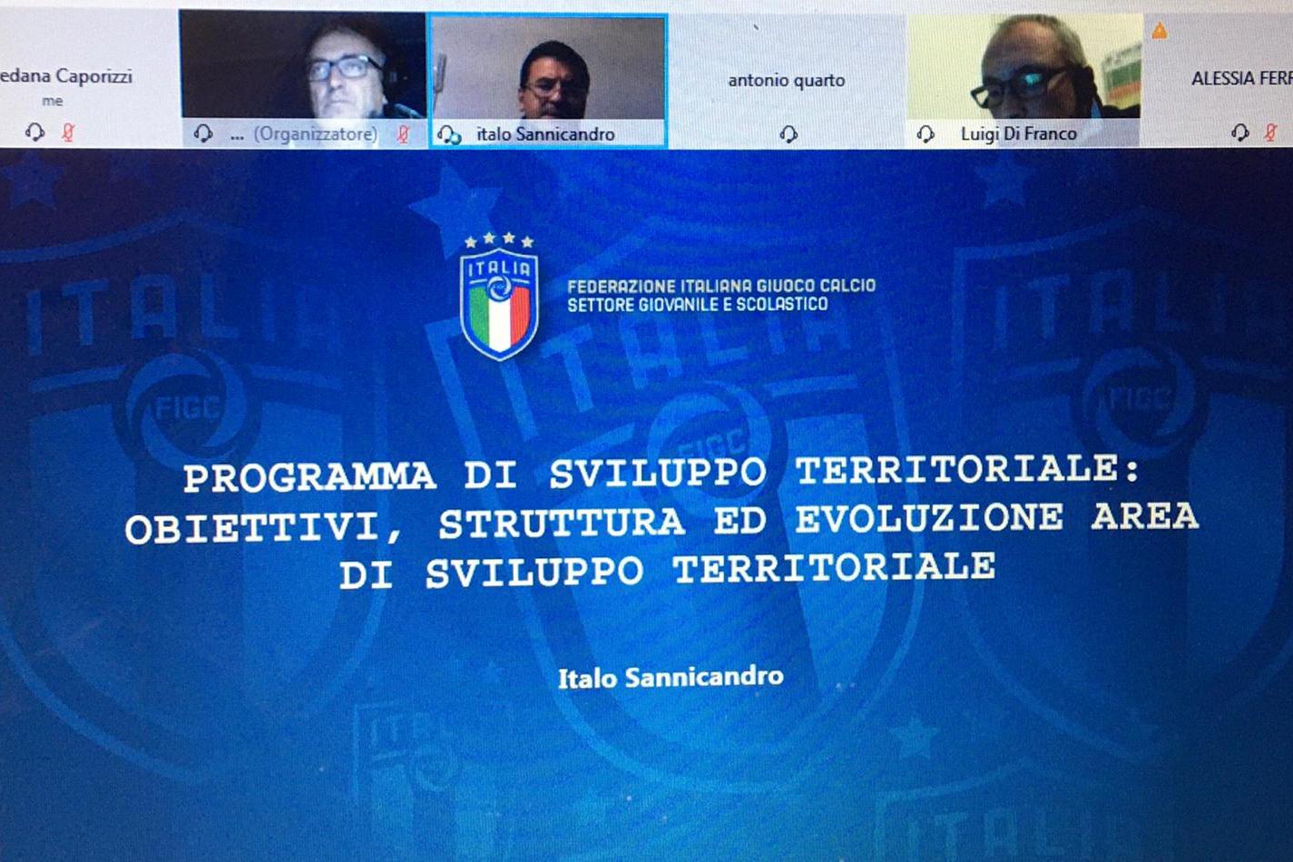 SGS Academy Puglia: terzo webinar del corso di formazione propedeutico di 1° livello guidato dal RTR Italo Sannicandro
