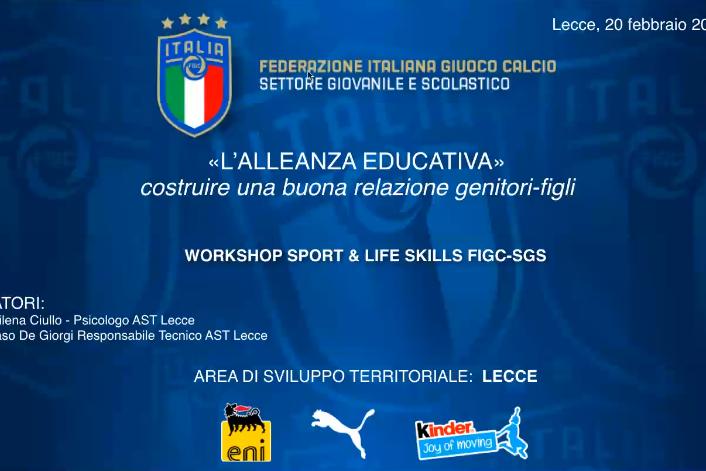 AST Lecce, concluso il workshop online su \"L'alleanza educativa\"