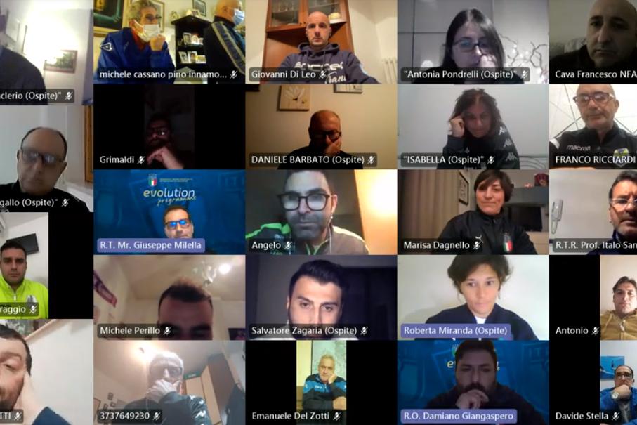 AST BARI 1: concluso il webinar su \"L'attività femminile e i riferimenti metodologici dell'Evolution Programme dall'Attività Tecnica di Base al calcio 15+\"