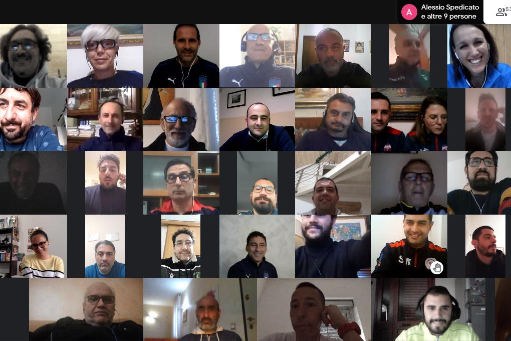 AST LECCE, terminato il primo webinar su \"Il sistema di Gioco Vincente: sempre in campo!\"
