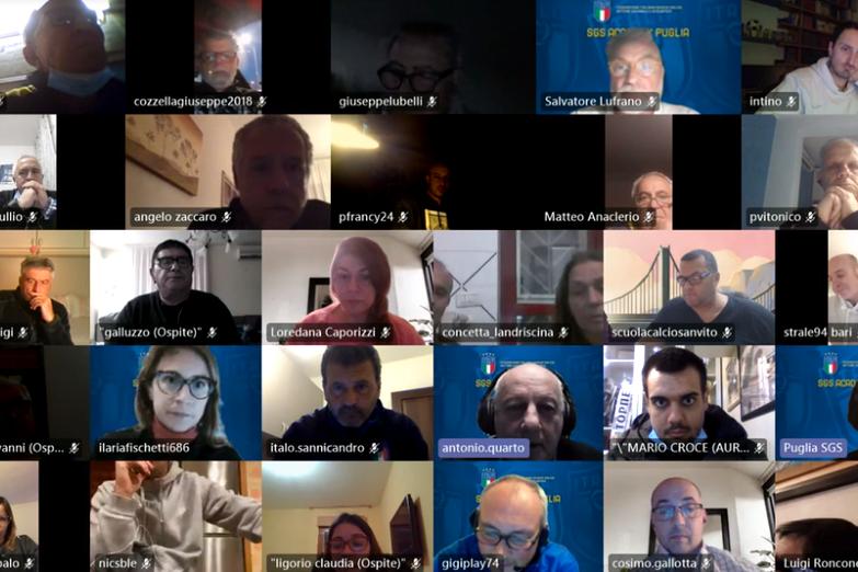 SGSAcademy Puglia, Corso Grassroots Livello E: proseguono gli incontri on-line riservati ai Dirigenti dell'attività di base