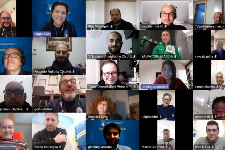 SGSAcademy Puglia, Corso Grassroots Livello E: proseguono gli incontri on-line riservati ai Dirigenti dell'attività di base