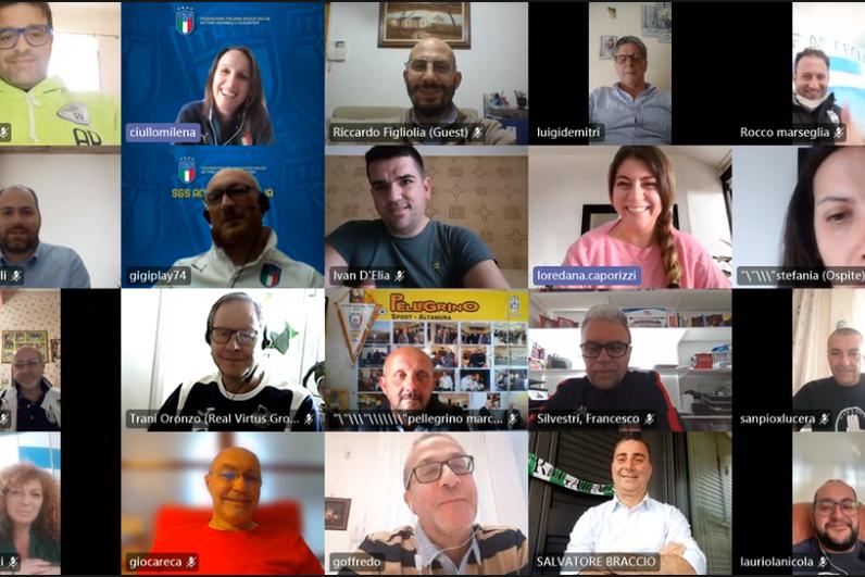SGS Academy Puglia, Corso Grassroots Livello E: proseguono gli incontri on-line riservati ai Dirigenti dell'attività di base