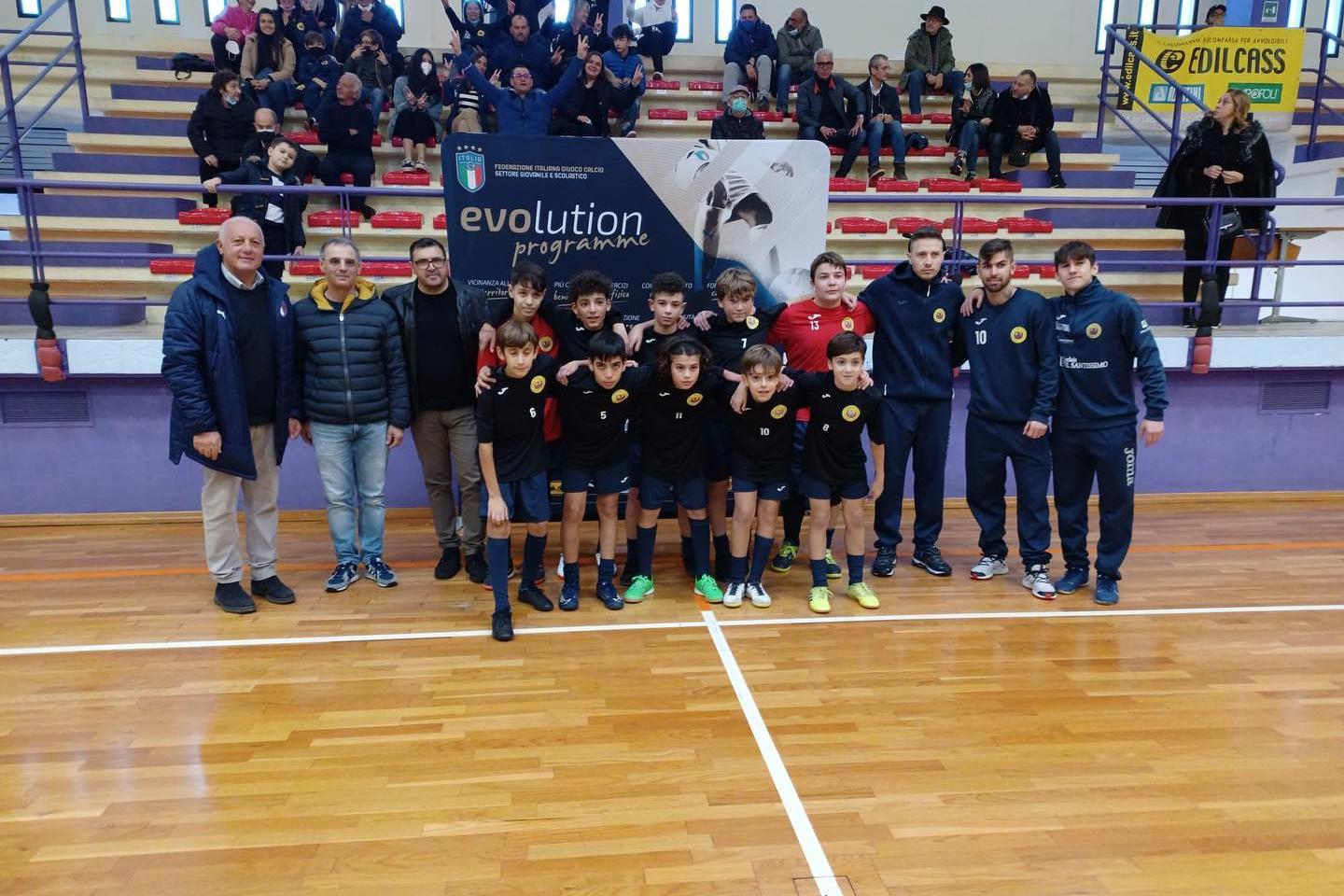 Torneo Under 13 Futsal Élite 2021: Itria Cisternino vince la fase interregionale e accede alla fase finale nazionale