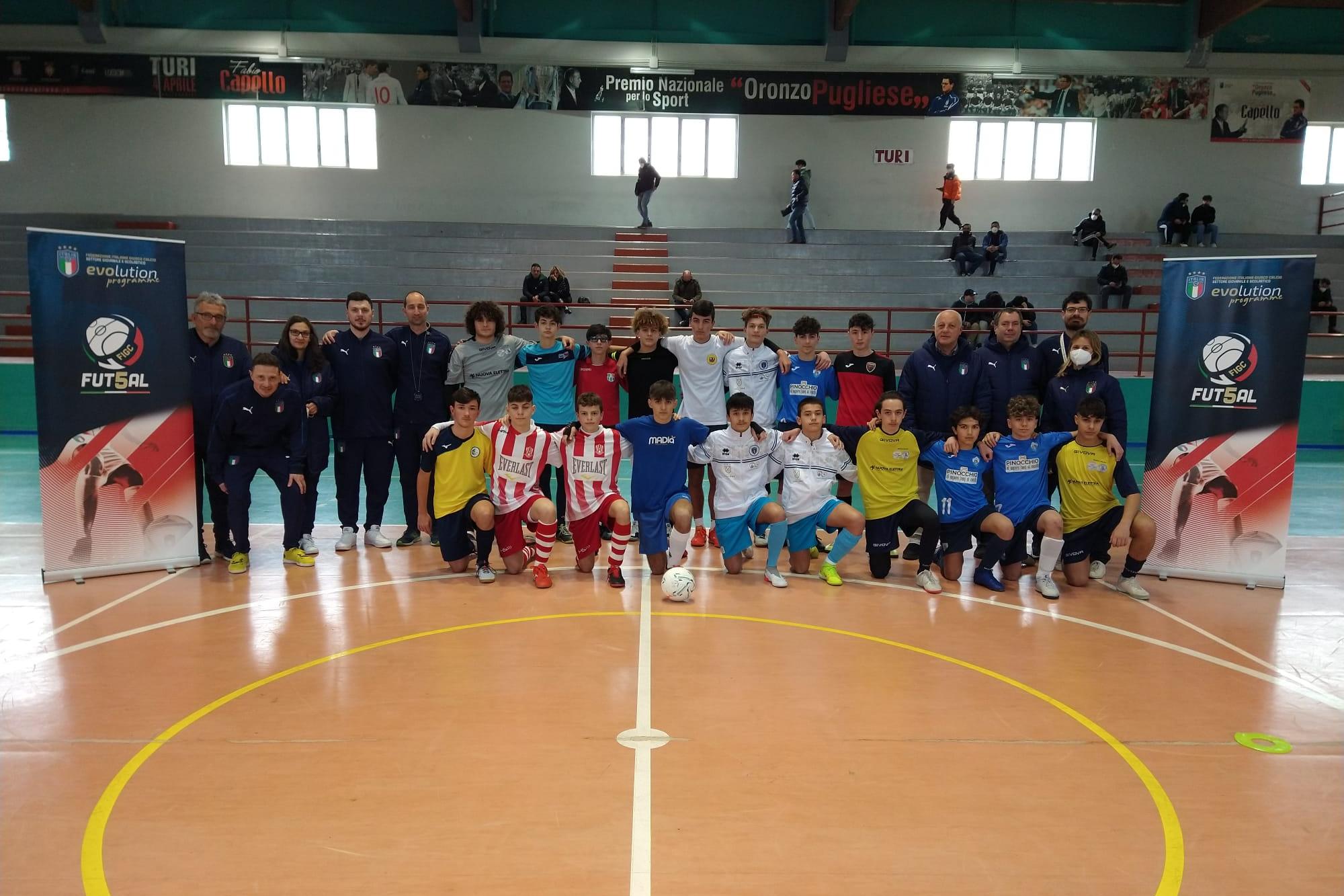 Turi, Futsal: grande entusiasmo ed emozione per il primo allenamento del CST Calcio a 5