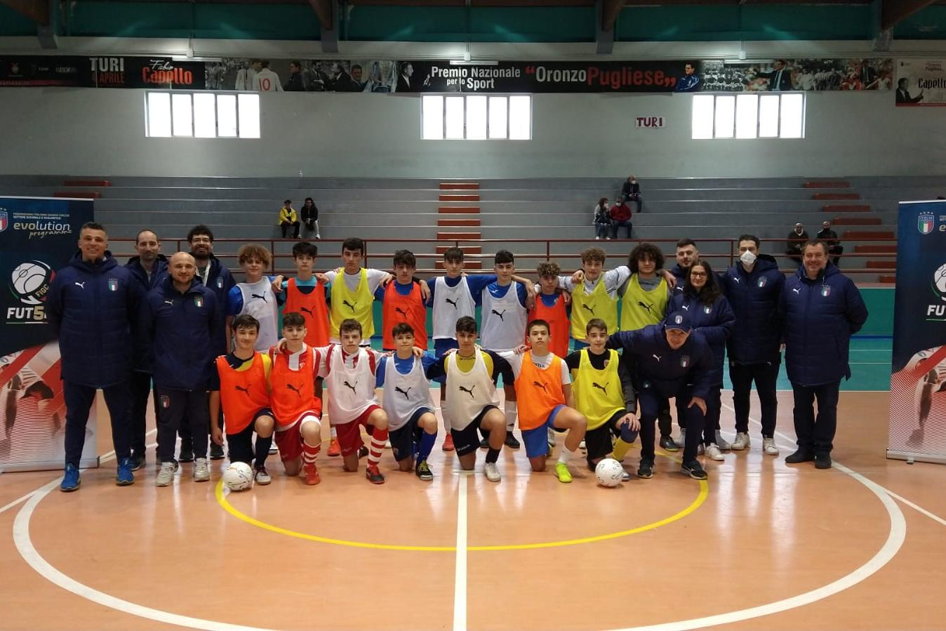 4.04.2022 Secondo allenamento al CST C5 con il Referente Nazionale Alfredo Paniccia