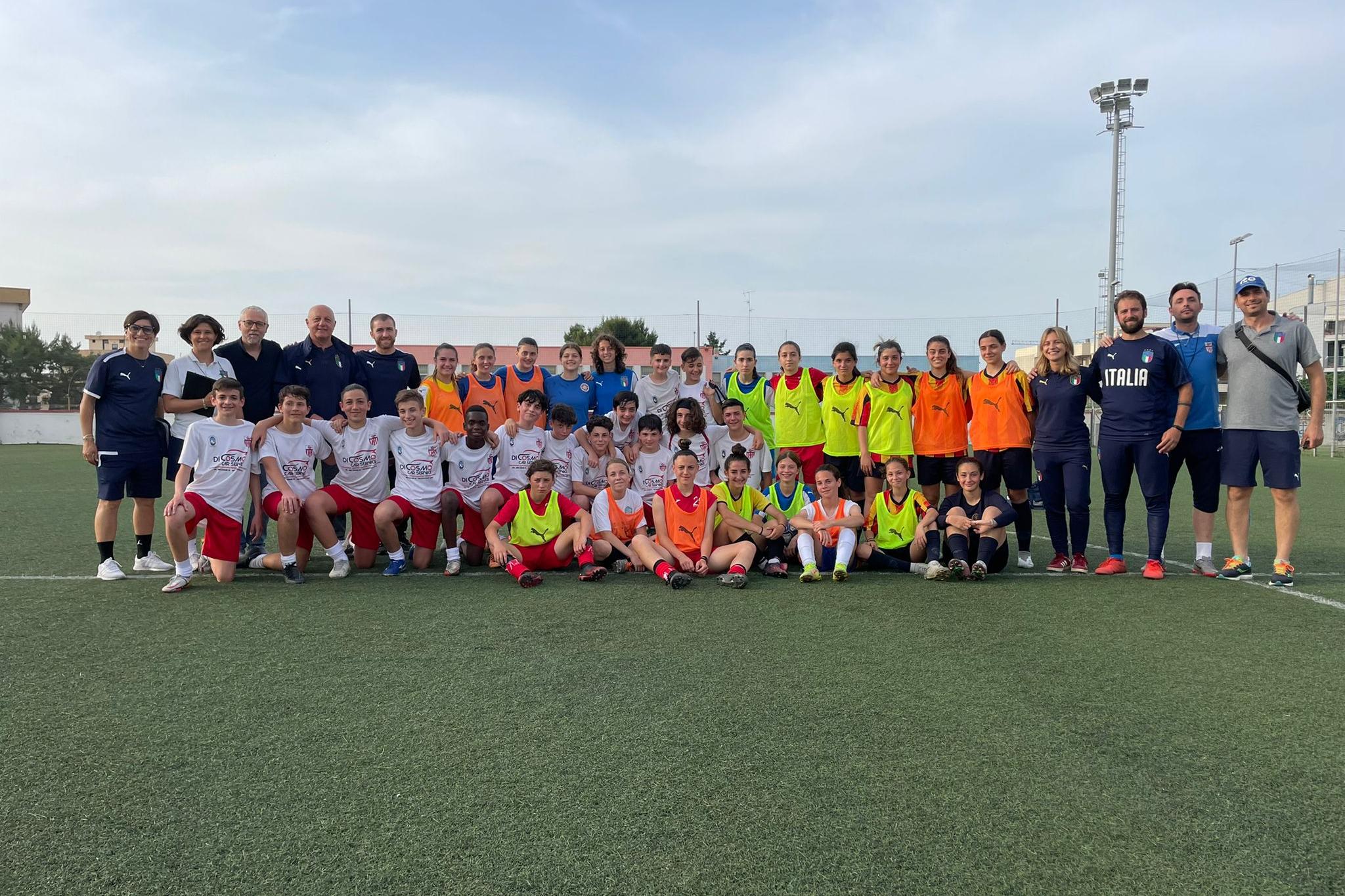 Bari, U15 Femminile: svolto ultimo raduno della Selezione Territoriale Puglia-Basilicata