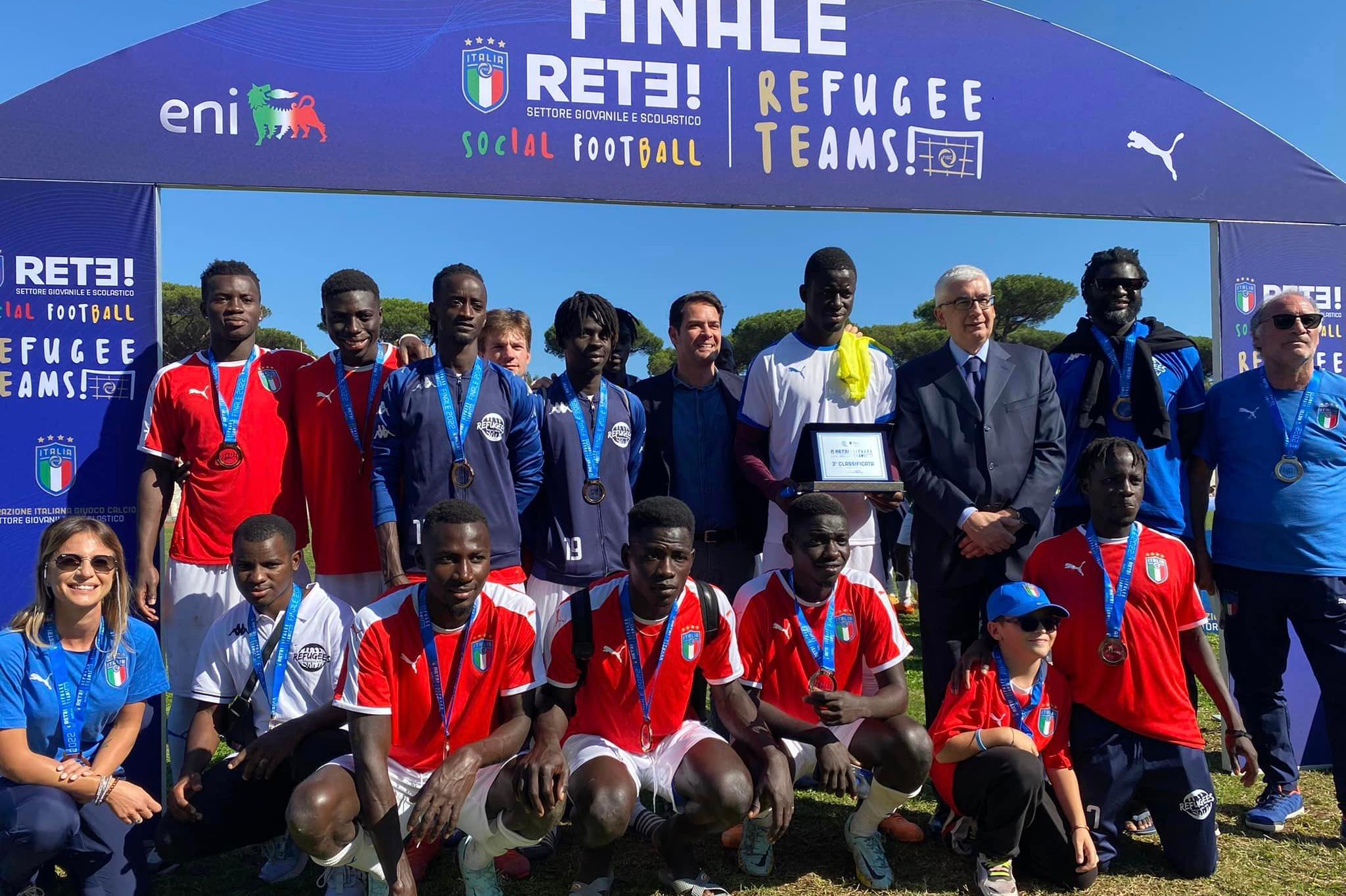 Progetto Rete 2022, Refugee Teams: la squadra di Carmiano si aggiudica il terzo posto nella finale nazionale