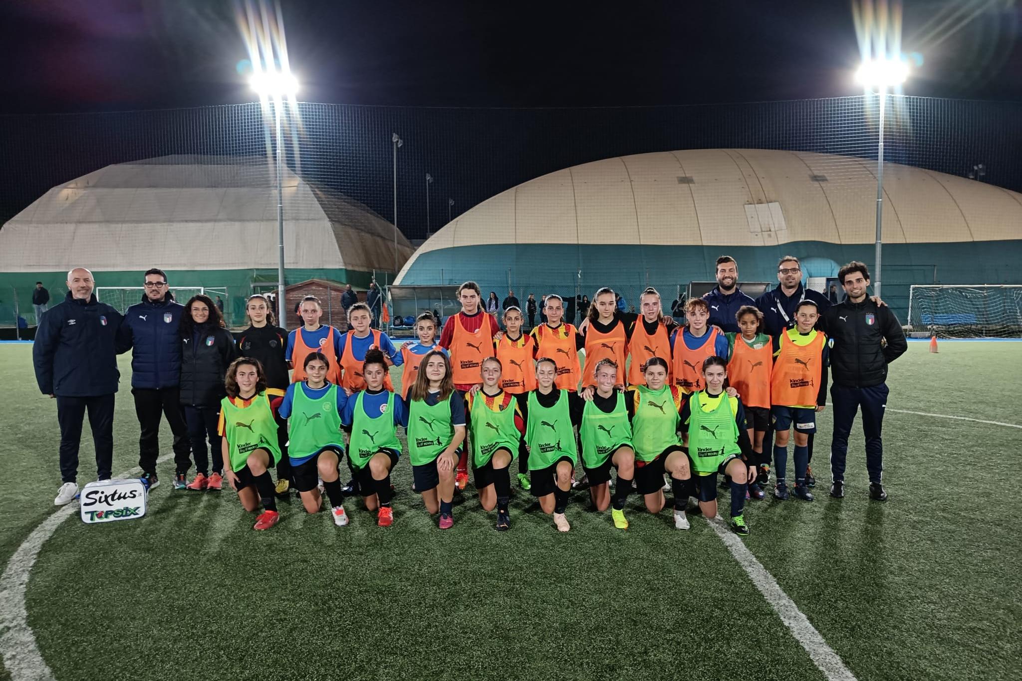 Concluso a Brindisi il secondo raduno della nuova stagione per la Selezione Territoriale Puglia Under15 Femminile