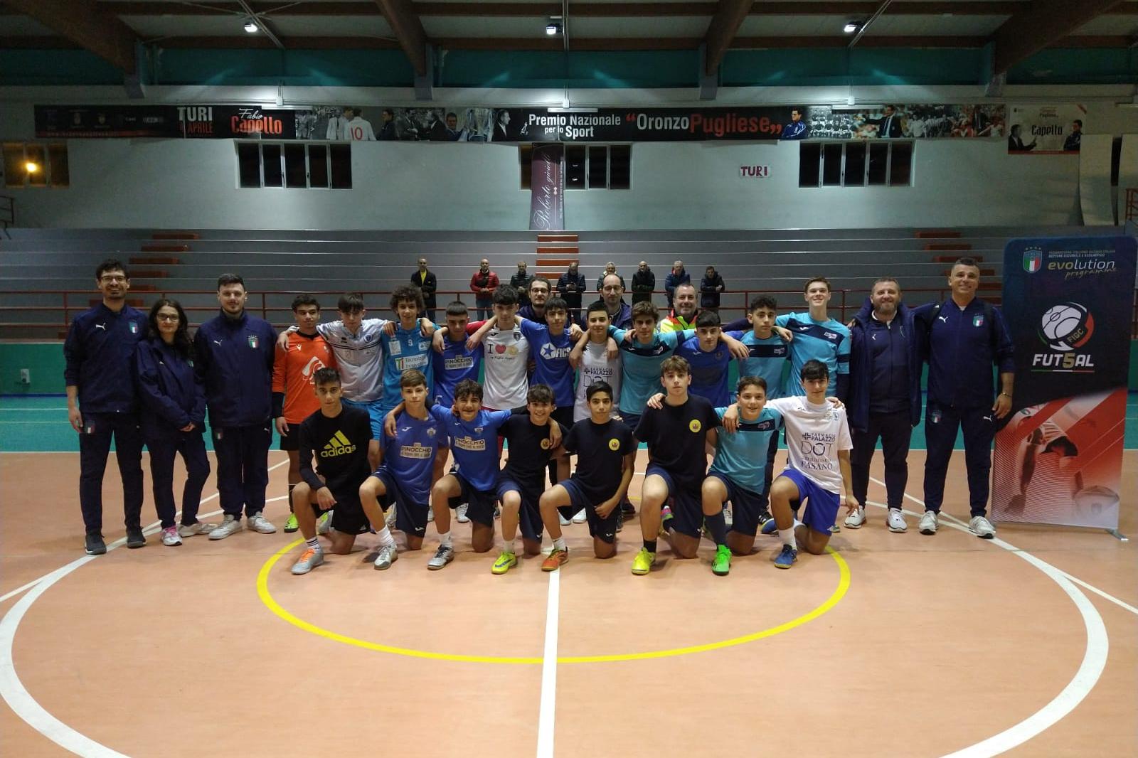Un'altra settimana di di allenamenti sui campi dei CFT, AST e CST Calcio a 5
