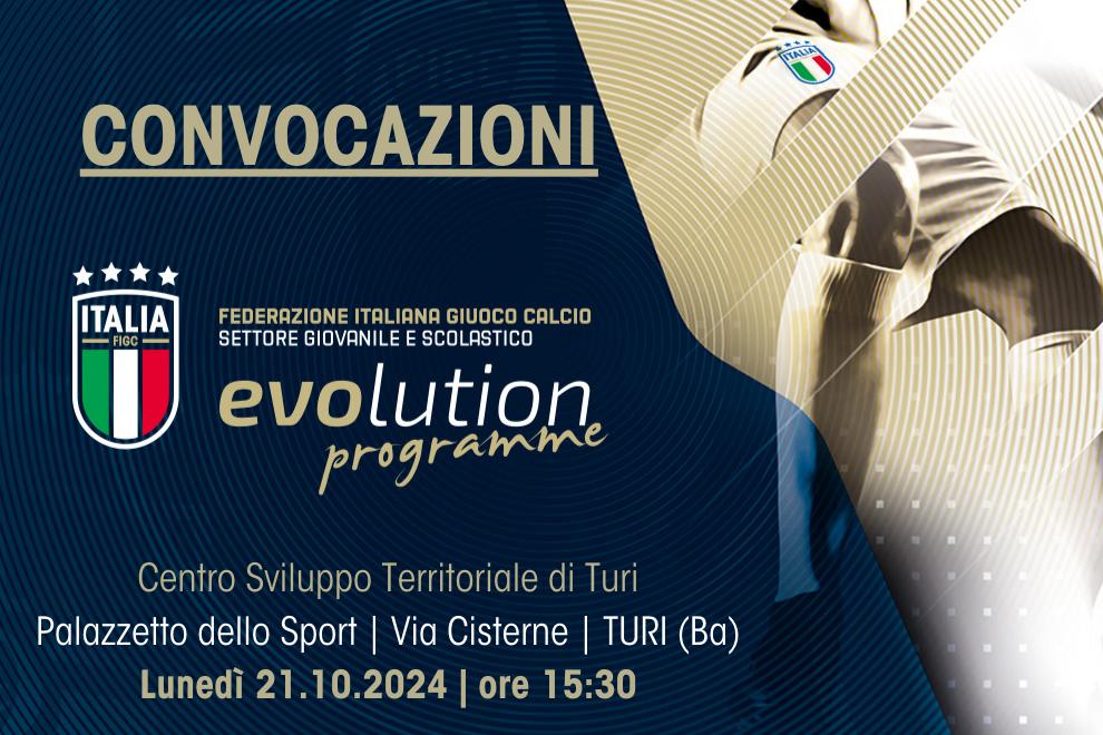 Convocazioni Centro di Sviluppo Territoriale Calcio a 5 di Bari-Turi