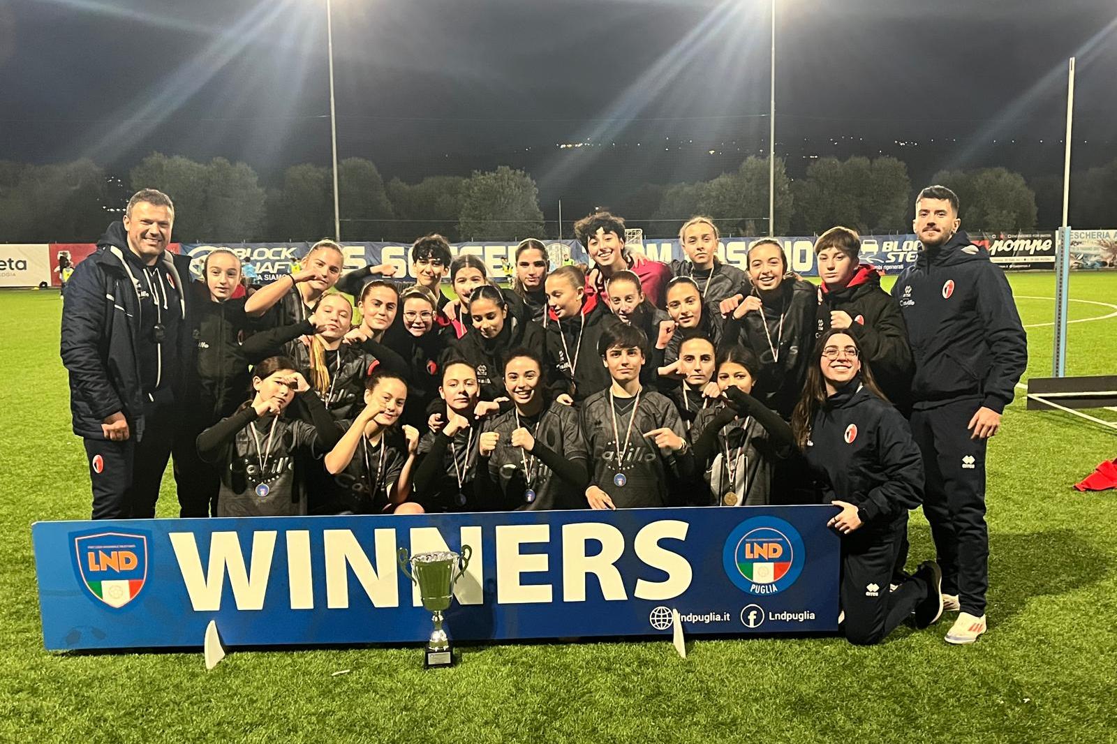 Conclusa la Fase Regionale 2 del Campionato Nazionale Under 15 Femminile: il Bari supera il Women Lecce e accede ai playoff