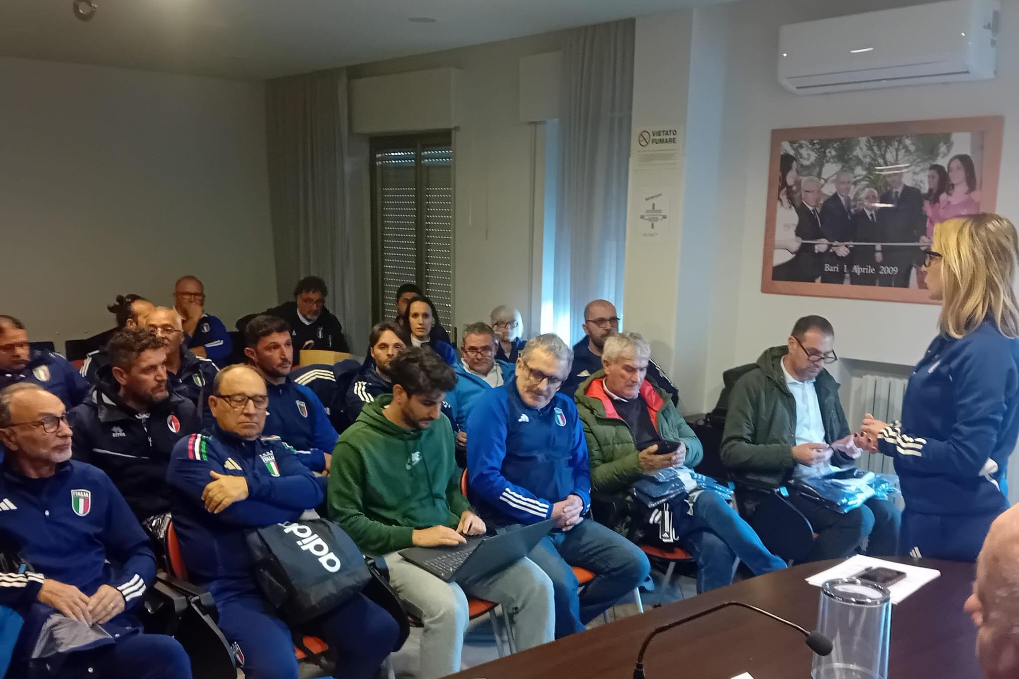 Partecipazione alla riunione programmatica del Settore Giovanile e Scolastico FIGC Puglia
