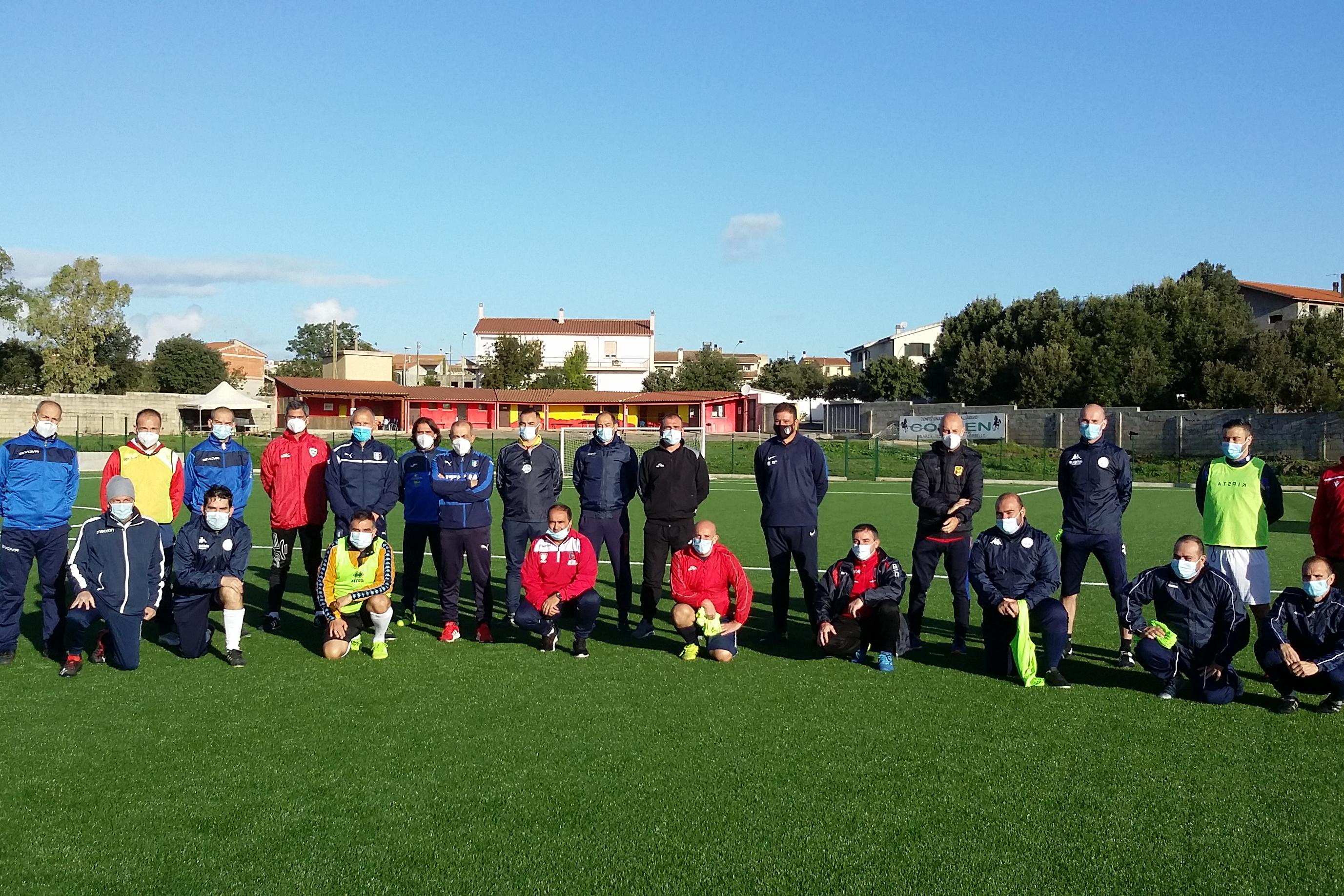 Uefa C in Sardegna, 25 aspiranti allenatori nel corso partito a settembre