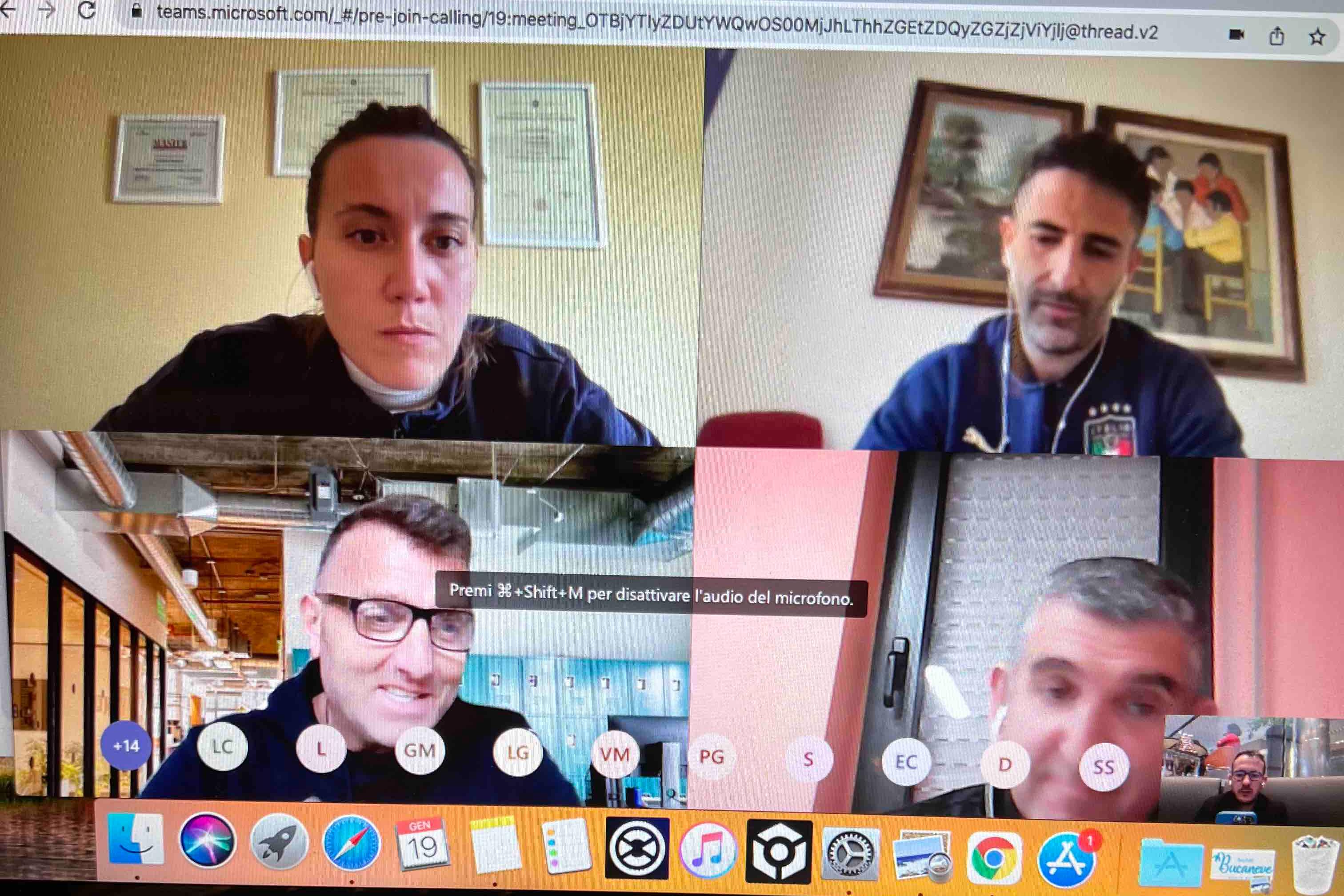 Seminari online dell’SGS Sardegna: i due incontri con la AST di Oristano e Cagliari e ora le Scuole Calcio
