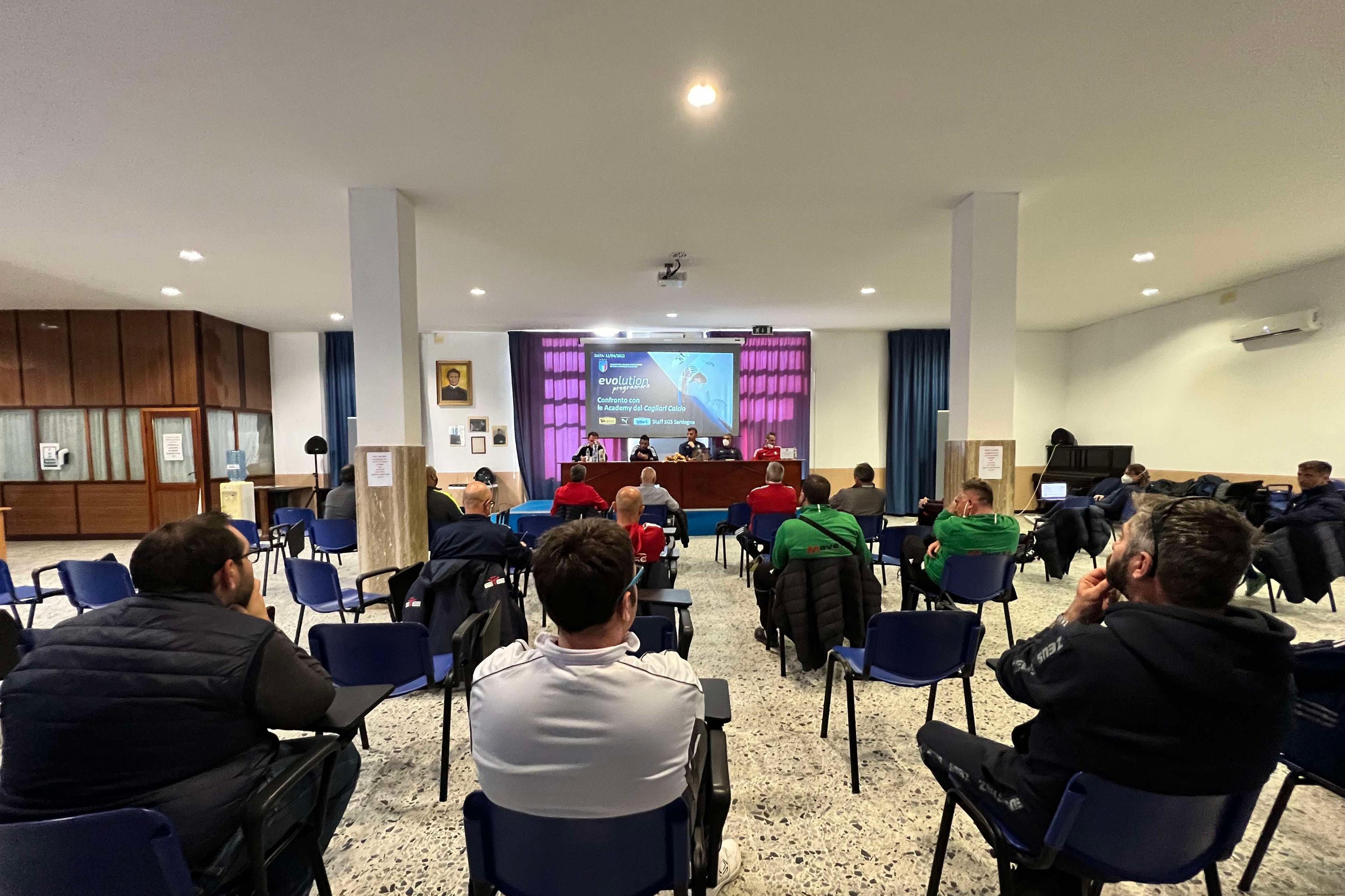 Workshop Evolution Programme, ad Arborea le società della Academy del Cagliari