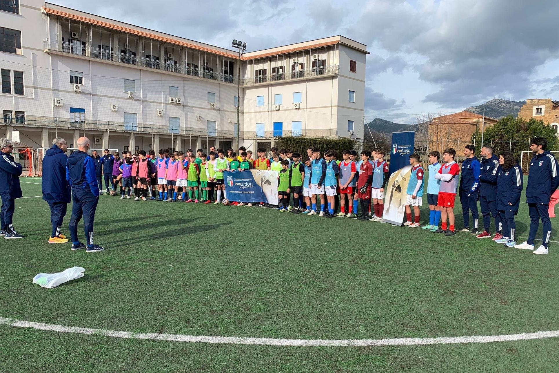 Allenamento congiunto nella sede del CFT di Palermo