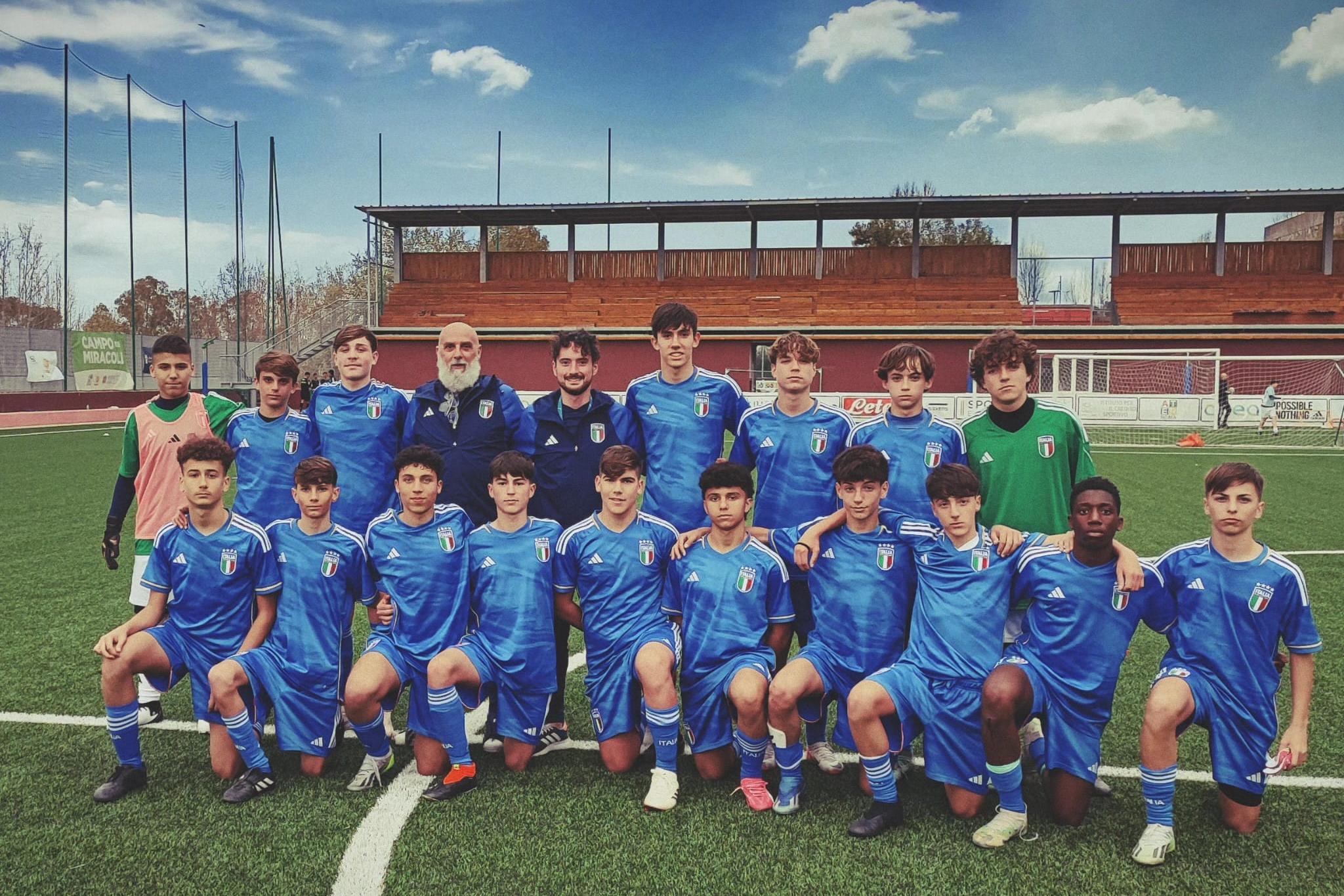 Sicilia impegnata nel torneo \"Il calciatore dell'Evolution Programme\"