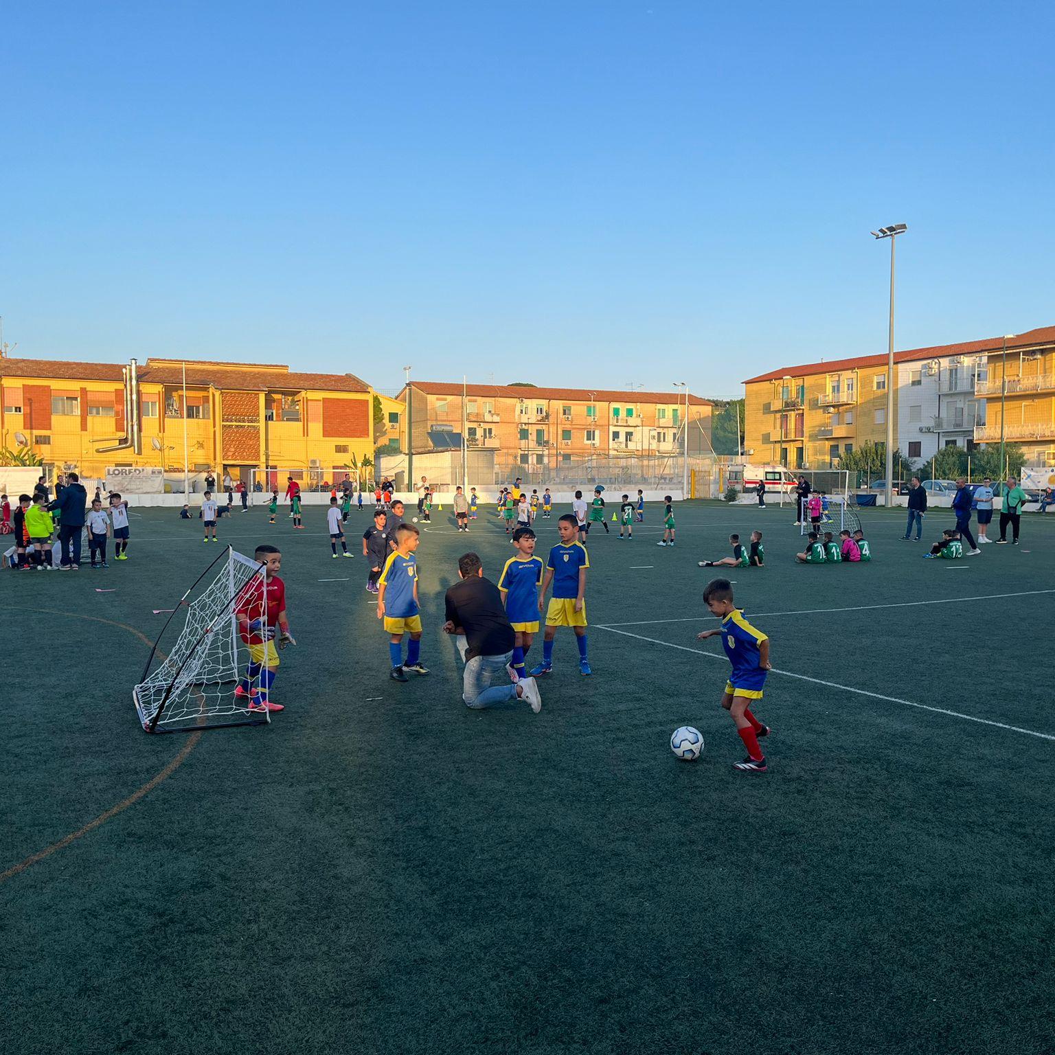 Piccoli Amici e Primi Calci in campo ad Agrigento