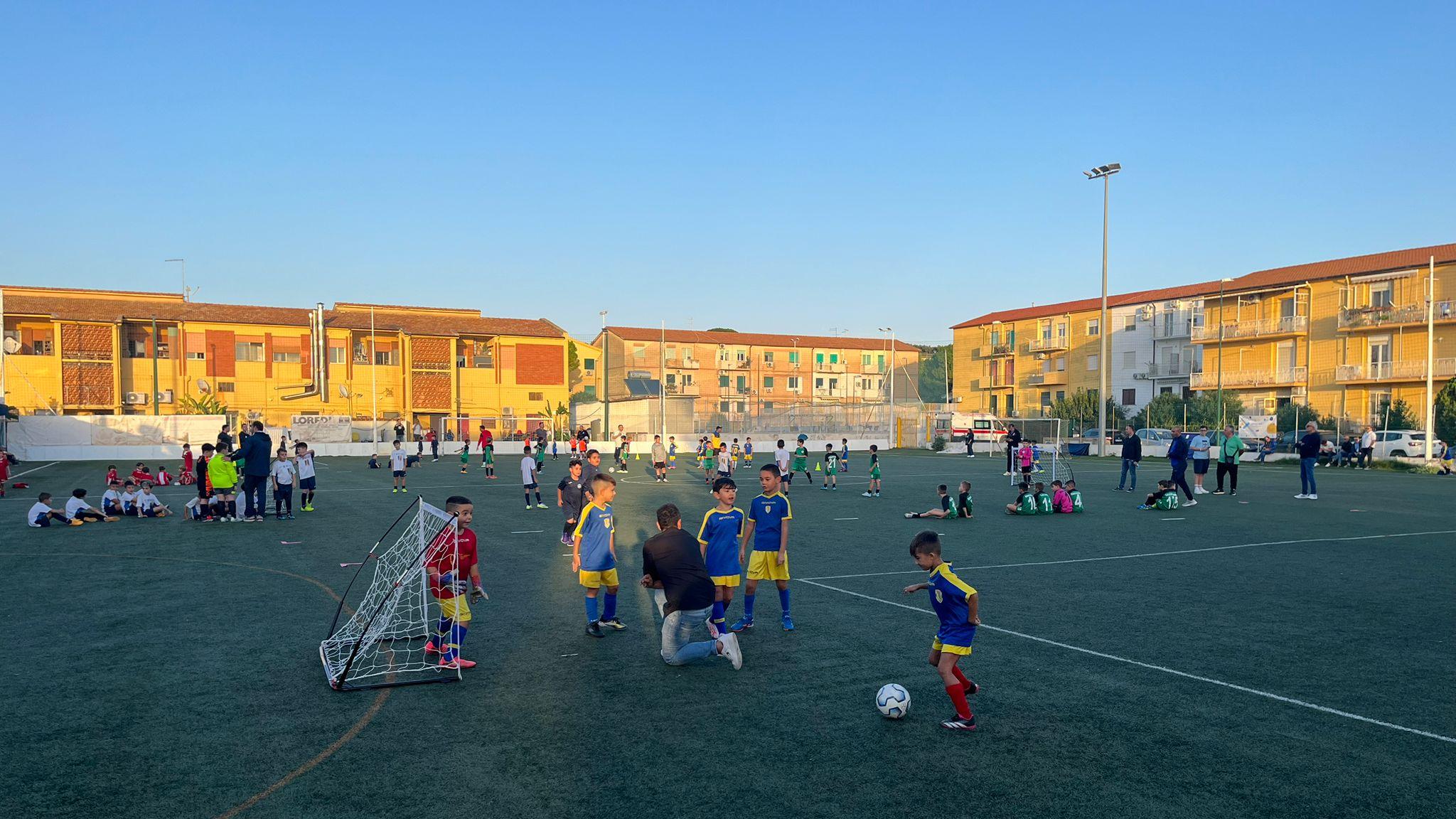 Piccoli Amici e Primi Calci in campo ad Agrigento