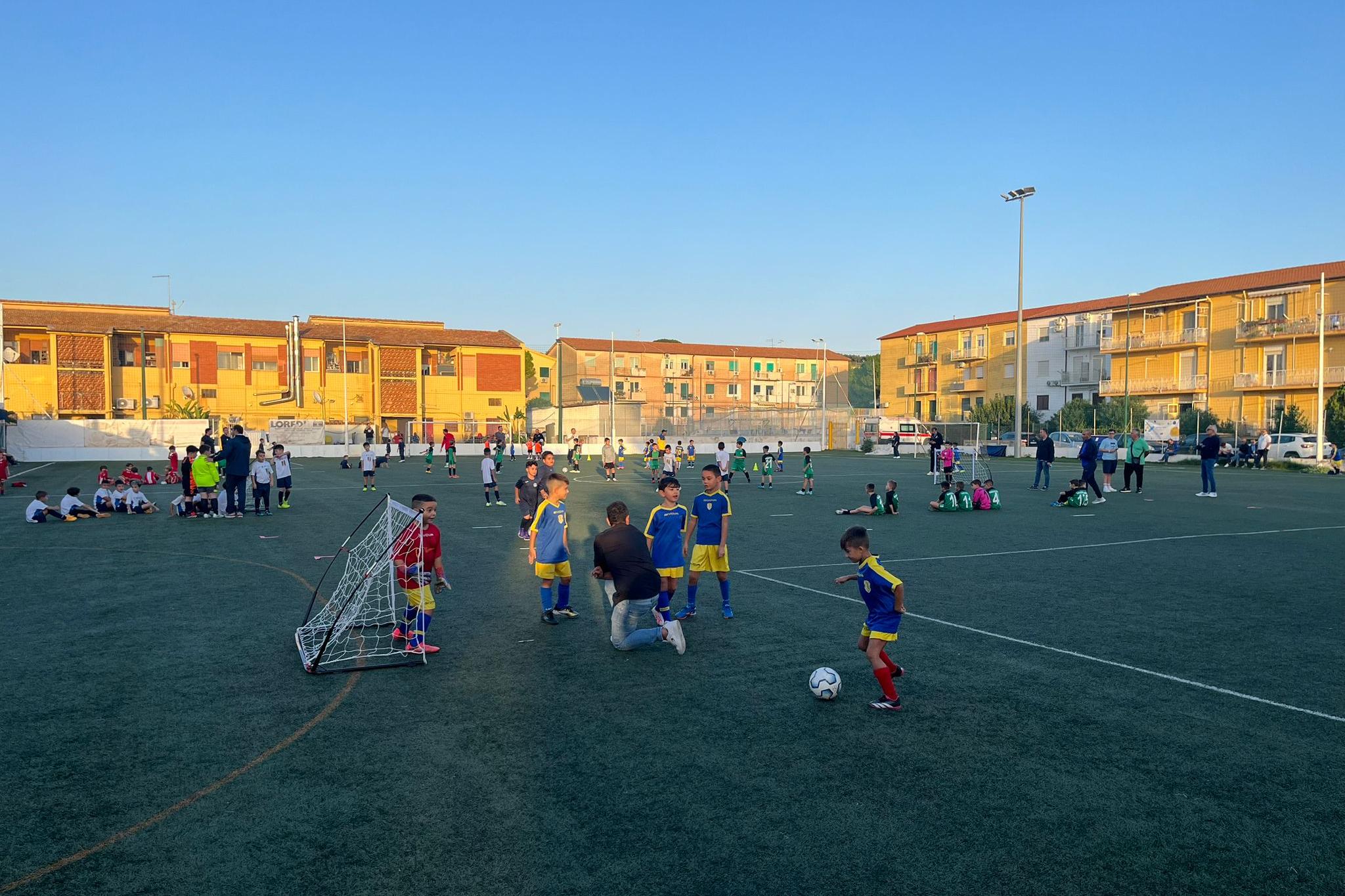 Piccoli Amici e Primi Calci in campo ad Agrigento