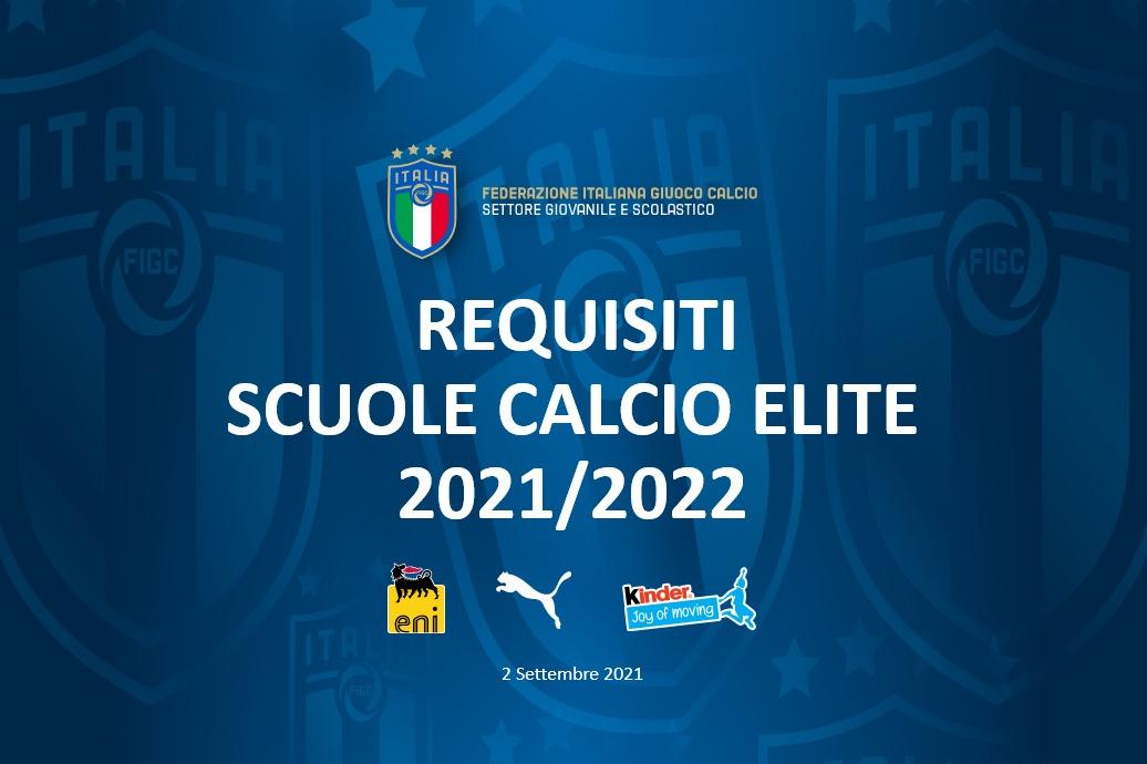 Il link all'incontro: \"Requisiti scuole calcio Elite\"