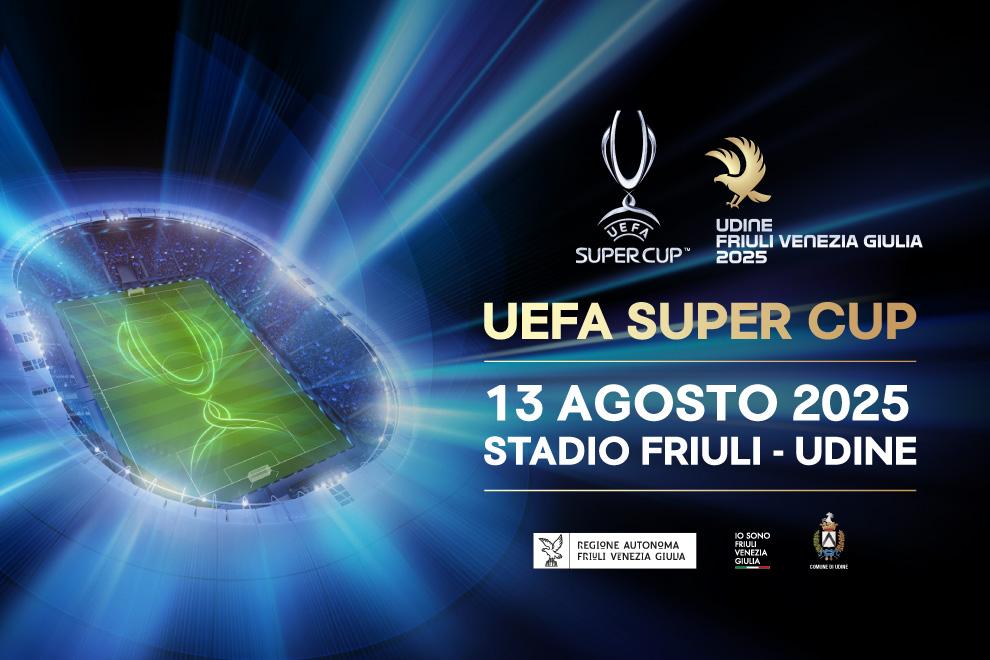 UEFA Super Cup, al via su UEFA.com la vendita libera dei biglietti per la sfida tra Paris Saint-Germain e Tottenham del 13 agosto a Udine