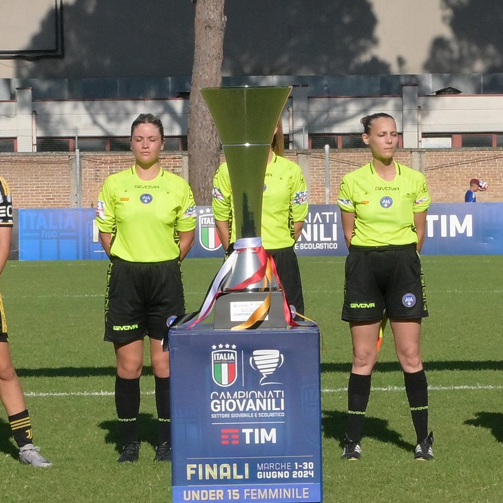 Under 15 Femminile, le campionesse in carica della Juventus cercano il bis ad Anagni contro il Milan