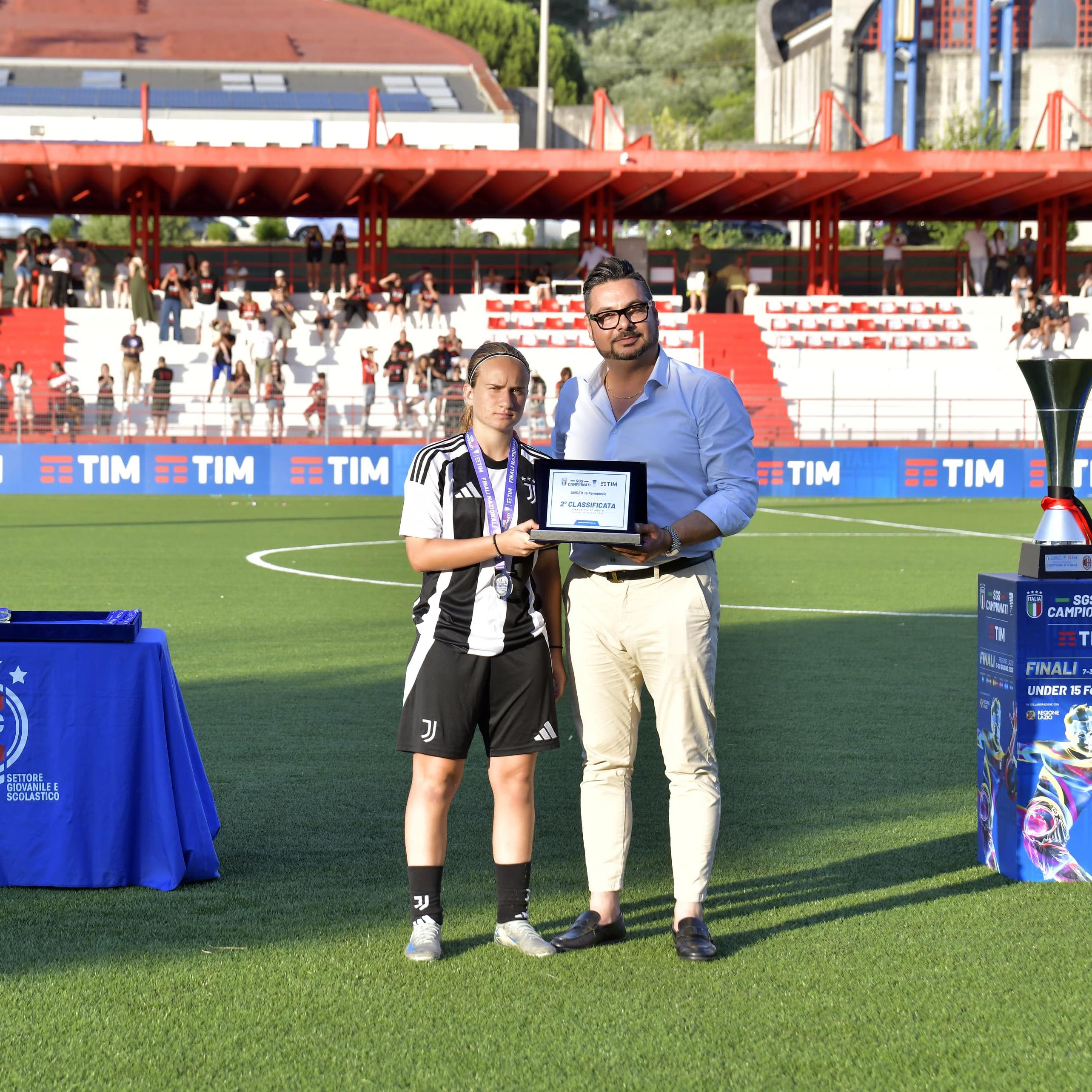 Under 15 Femminile, il Milan piega la Juve 2-1 ad Anagni e si prende lo scudetto