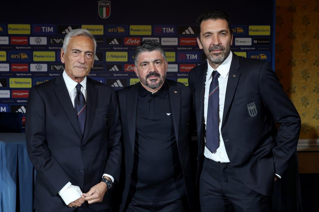 Gattuso in tribuna per Italia-Germania, 25 anni fa in Slovacchia si laureò campione d’Europa con l’Under 21