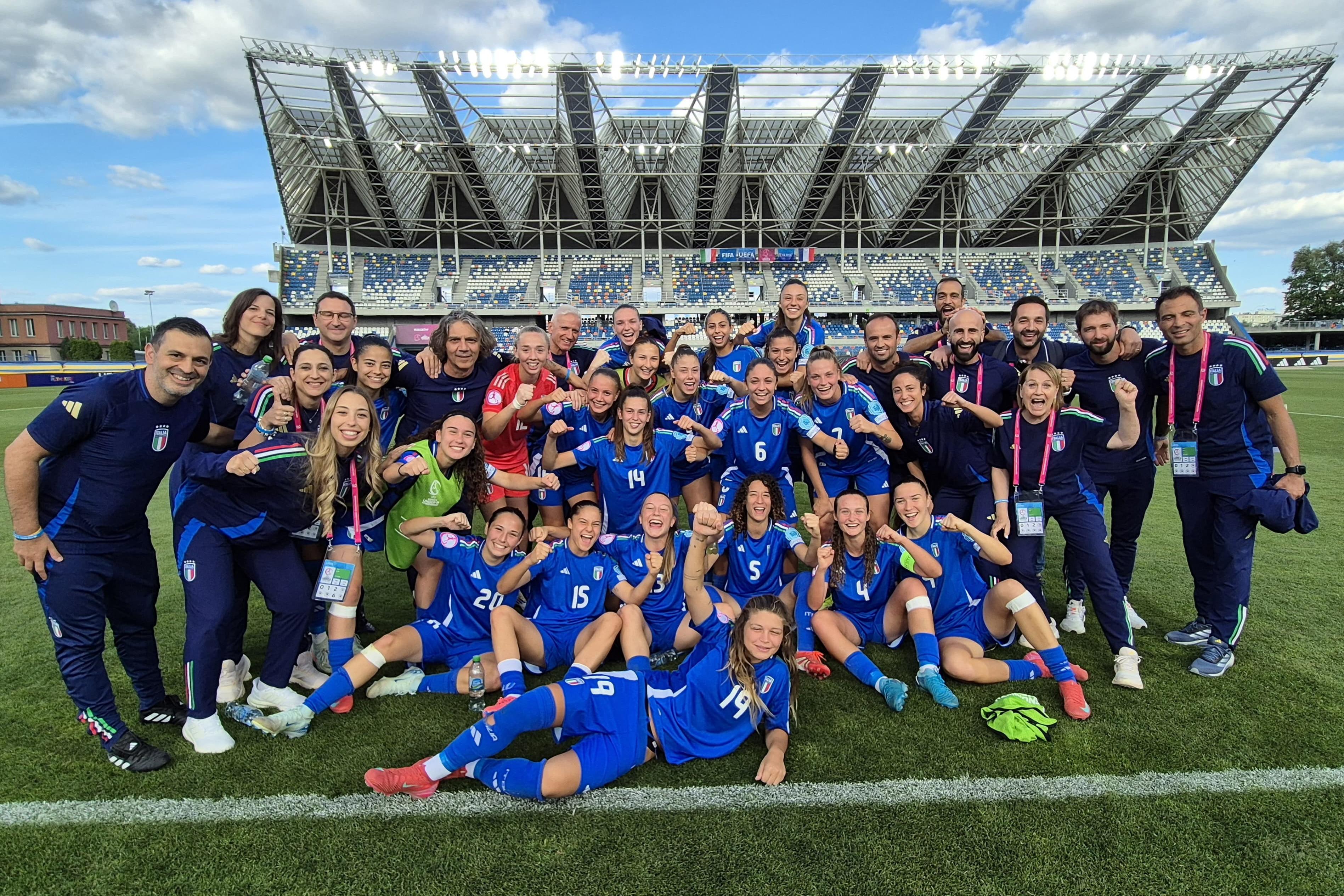 Italia, un traguardo dopo l'altro: Azzurrine tra le prime quattro d'Europa dopo 14 anni. Contro la Francia una sconfitta che non fa male
