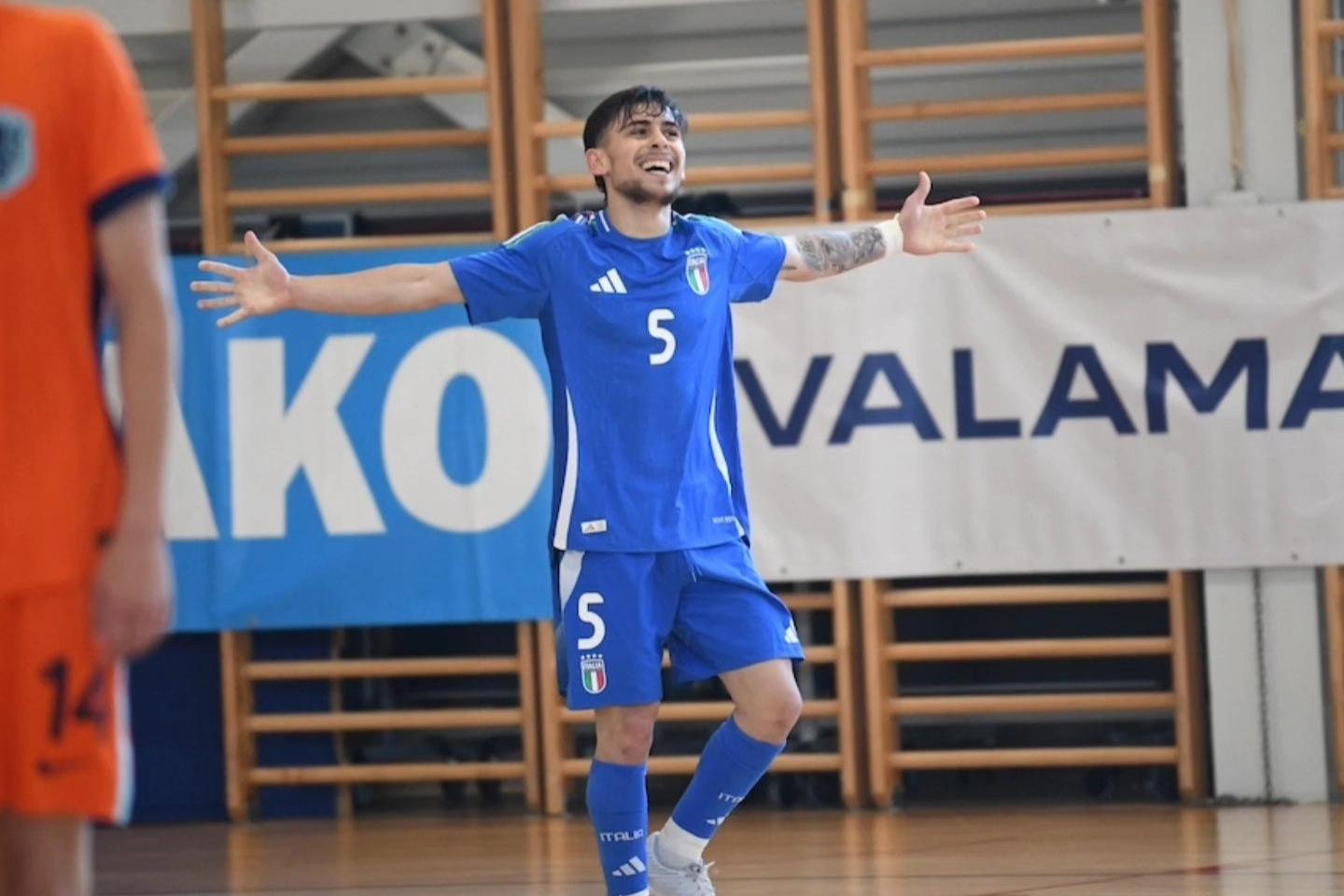 Futsal Week, gli Azzurrini vincono ancora e passano il turno da primi: con i Paesi Bassi è 2-1. Pedrini: \"Ora alziamo il livello\"