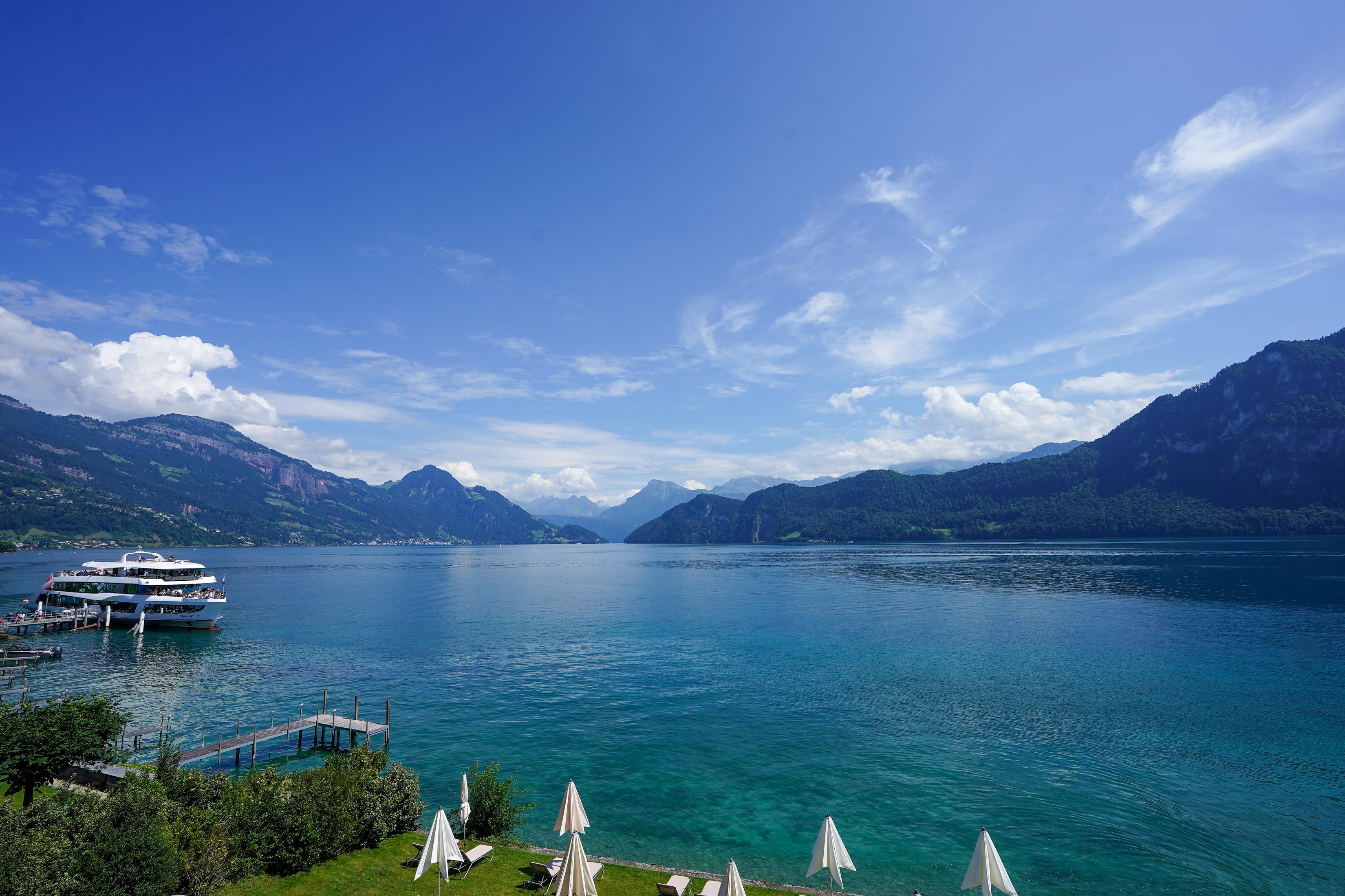LUCERNE, SWITZERLAND - JUNE 27: General view of the accomodation facilities inside and surroundings on June 27, 2025 in Lucerne, Switzerland. (Photo by Daniela Porcelli - FIGC/FIGC via Getty Images)