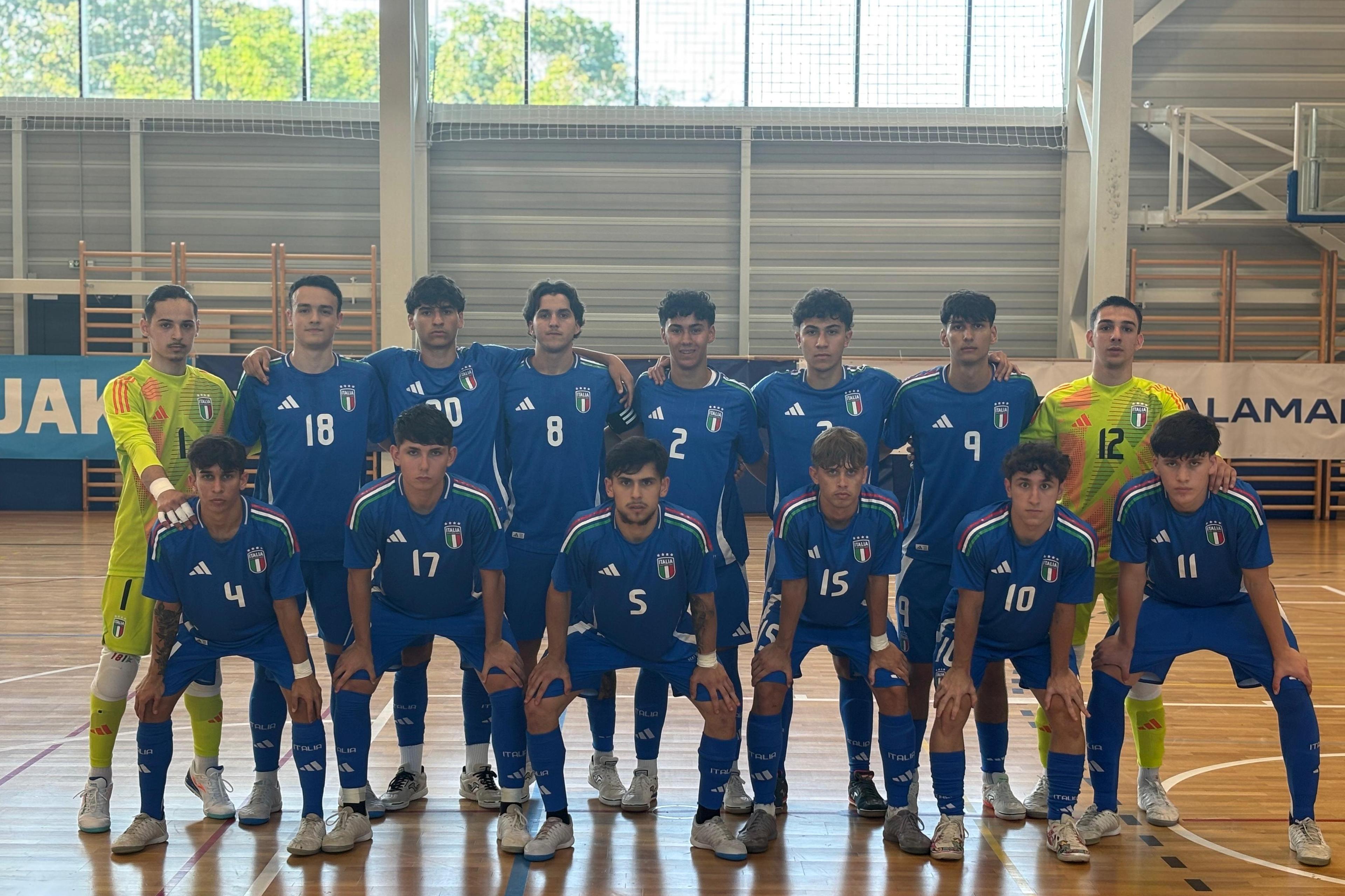 Gli Azzurrini chiudono con un ko contro la Spagna l’edizione 2025 della Futsal Week piazzandosi al terzo posto
